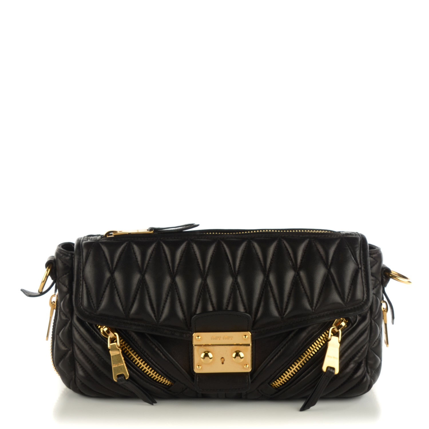 miu miu nappa biker bag