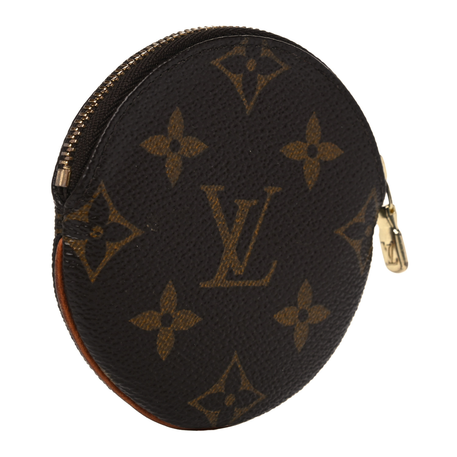 lv round coin pouch