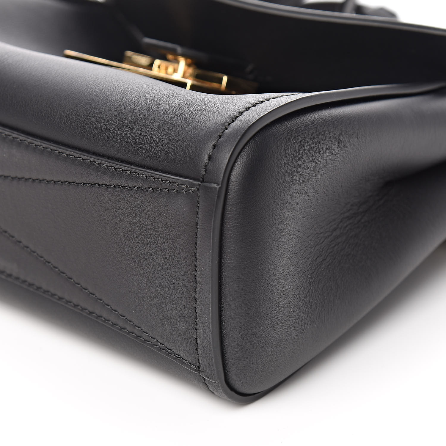 GIVENCHY Calfskin Mini Mystic Shoulder Bag Black 509729 | FASHIONPHILE