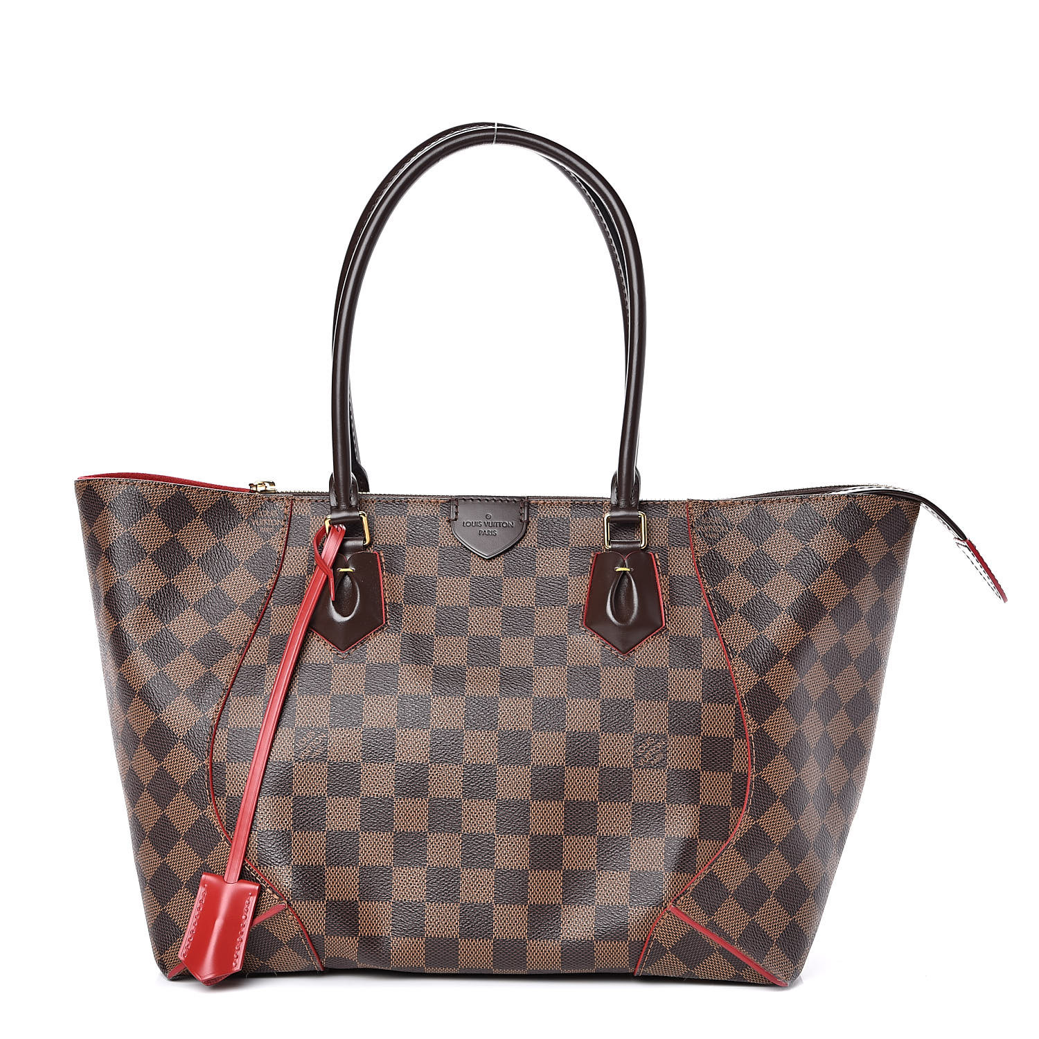 louis vuitton checkered tote