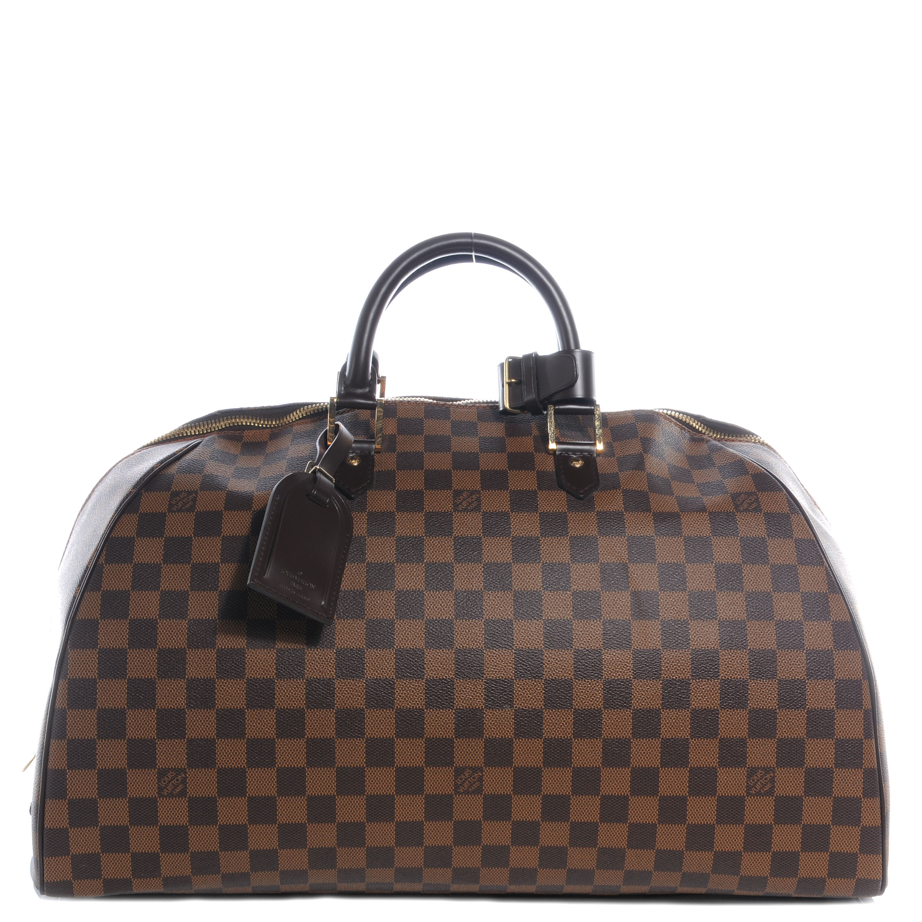 Louis Vuitton Damier Ebene Canvas Kensington V Bag at 1stDibs