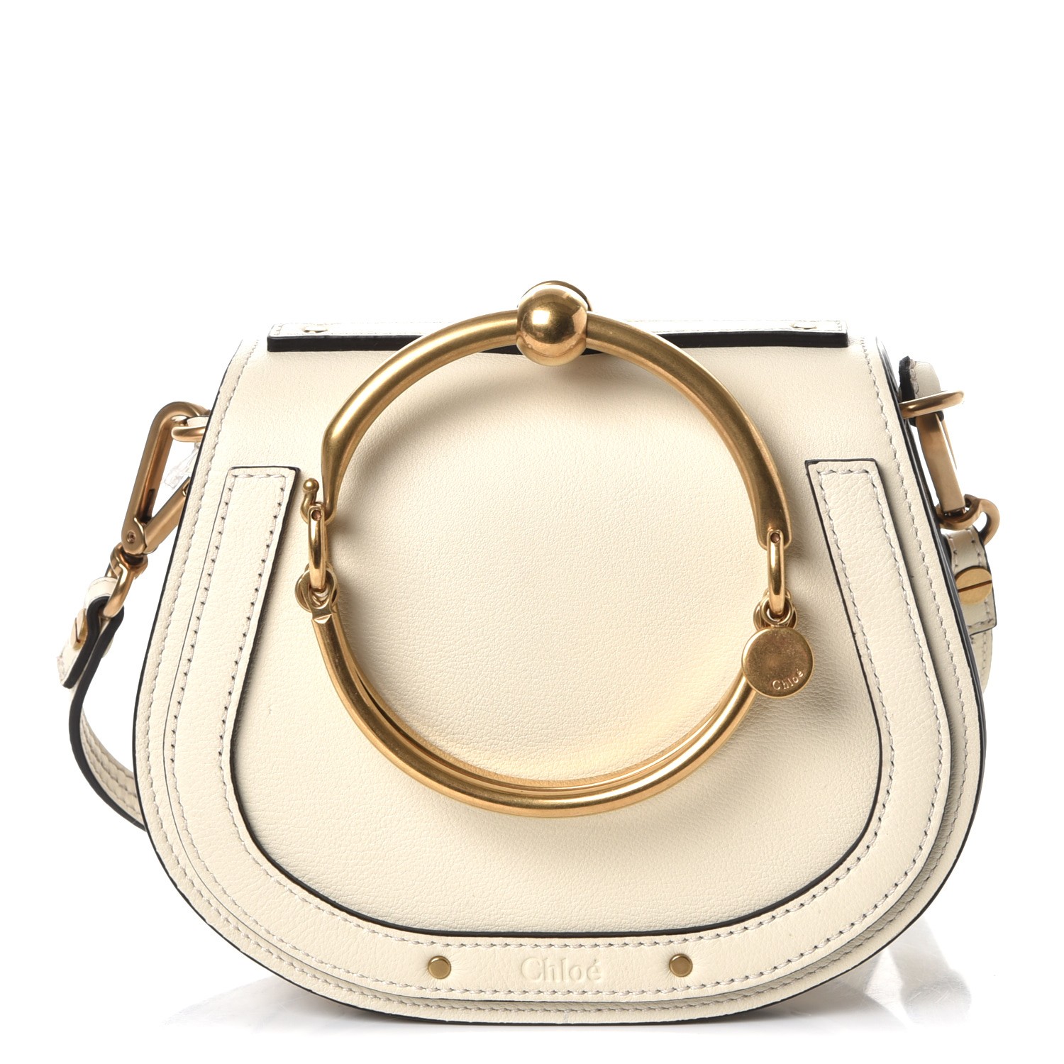 chloe white nile bag