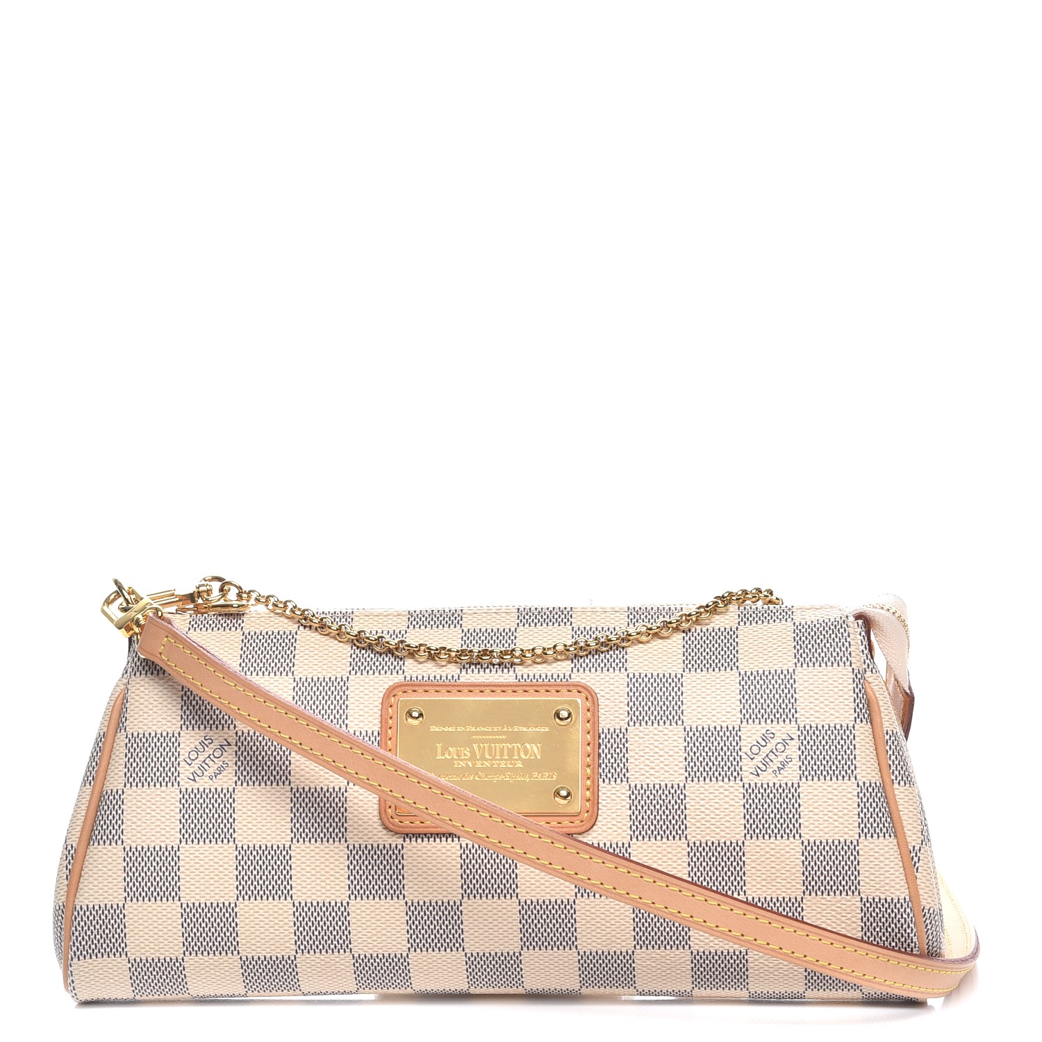 louis vuitton eva clutch azur