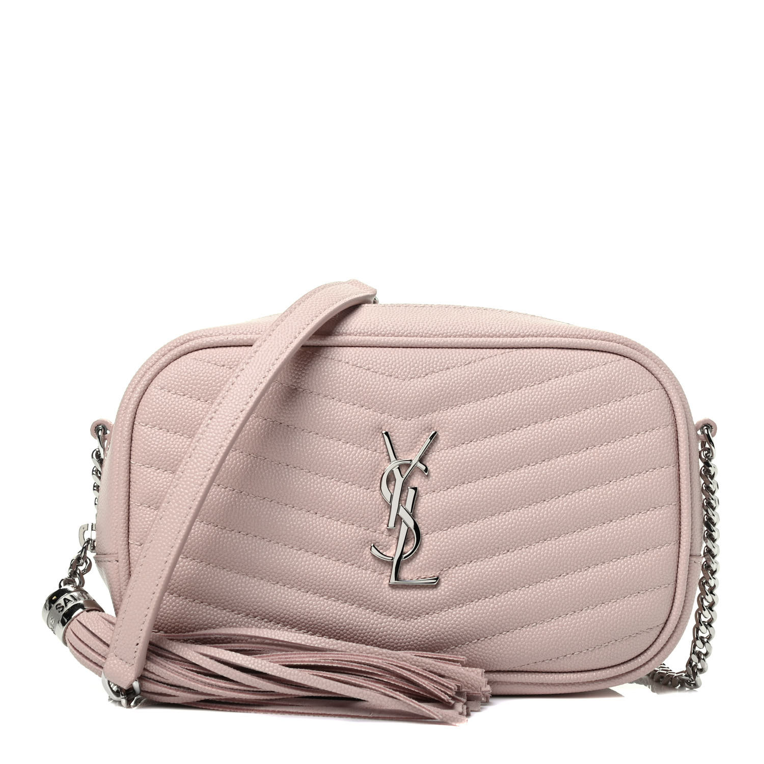 ysl mini lou marble pink