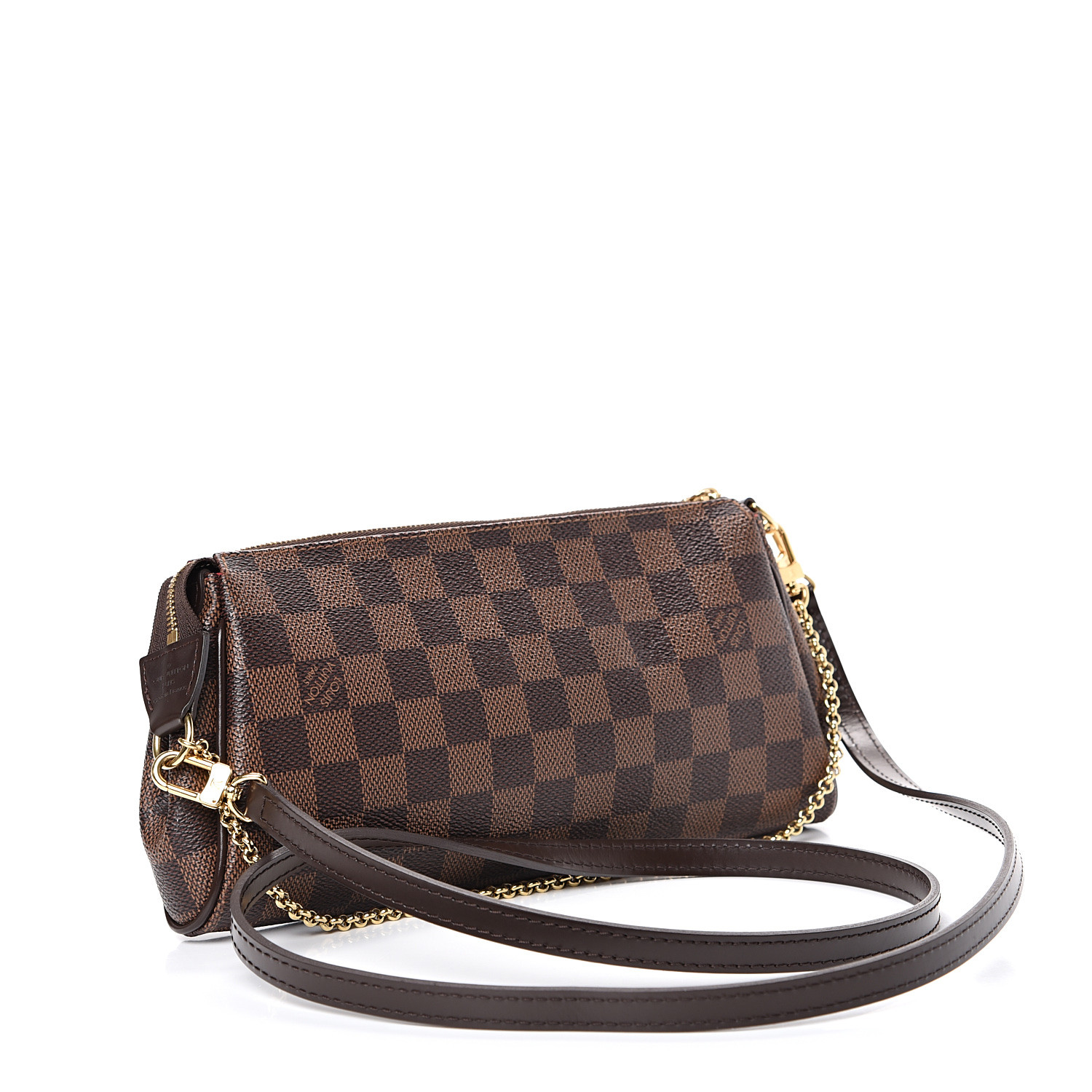 louis vuitton ebene eva clutch