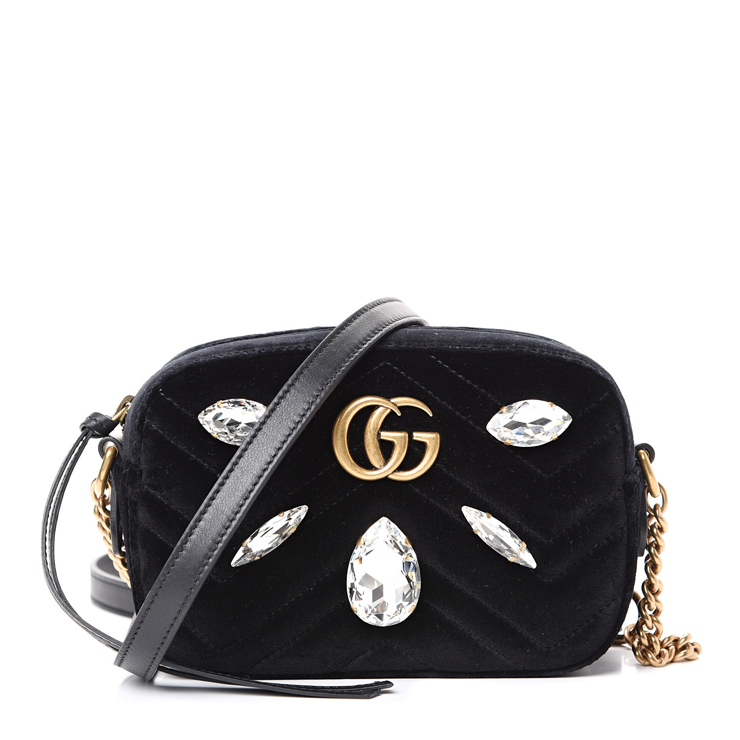 gucci velvet bag mini