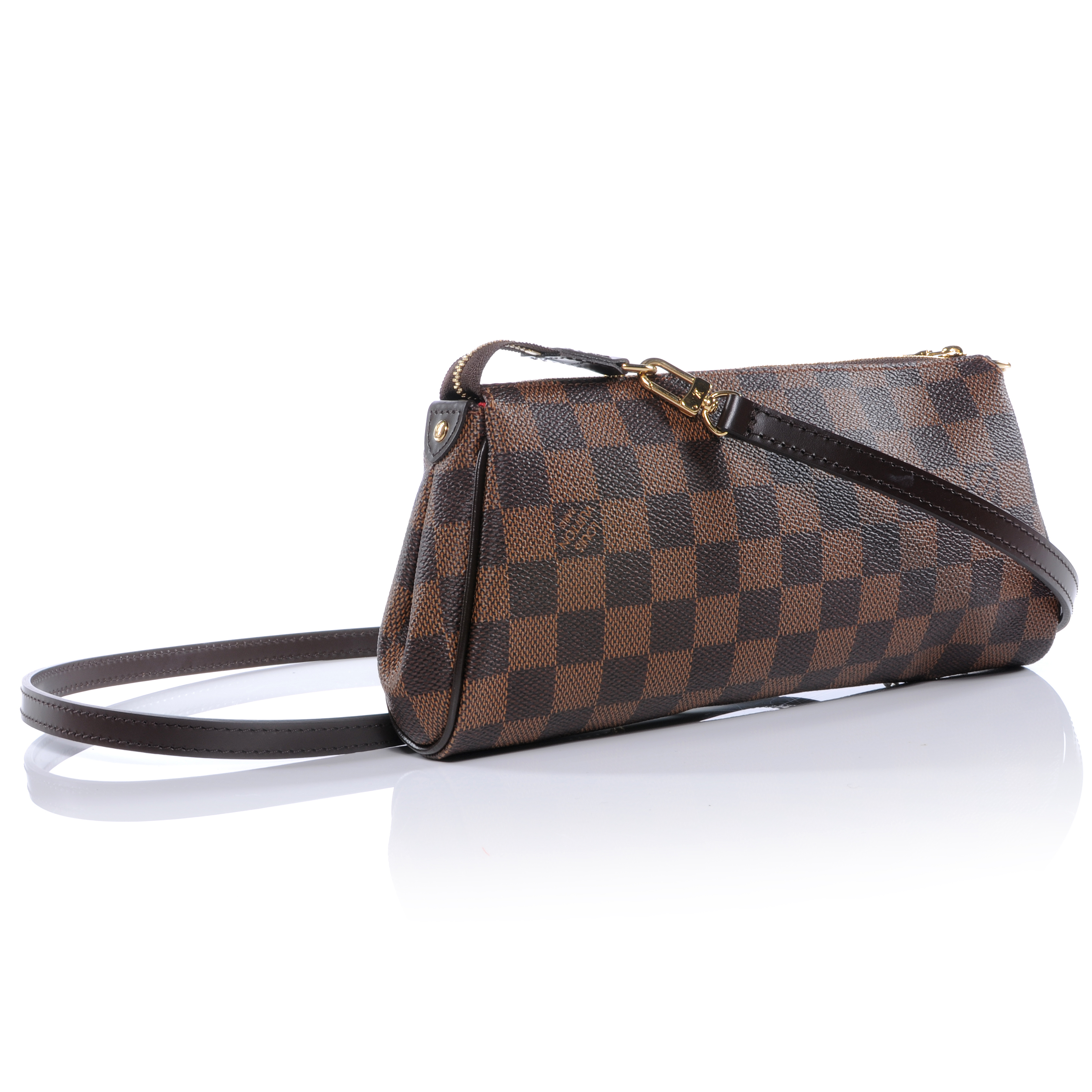 louis vuitton ebene eva clutch