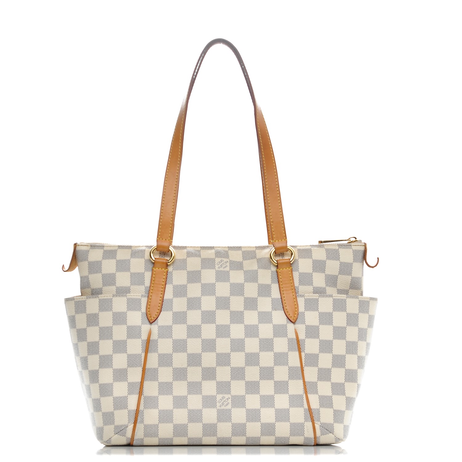 AUTHENTIC Louis Vuitton Totally PM Damier Azur Preowned – Jj's Closet, LLC