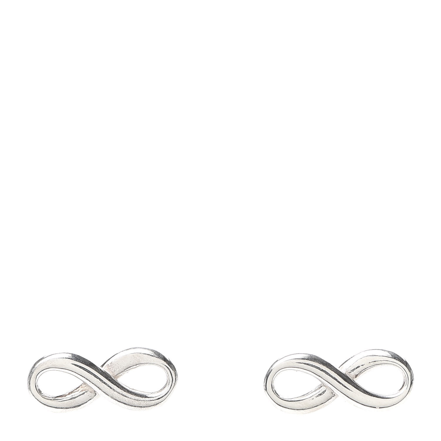 tiffany infinity earrings silver