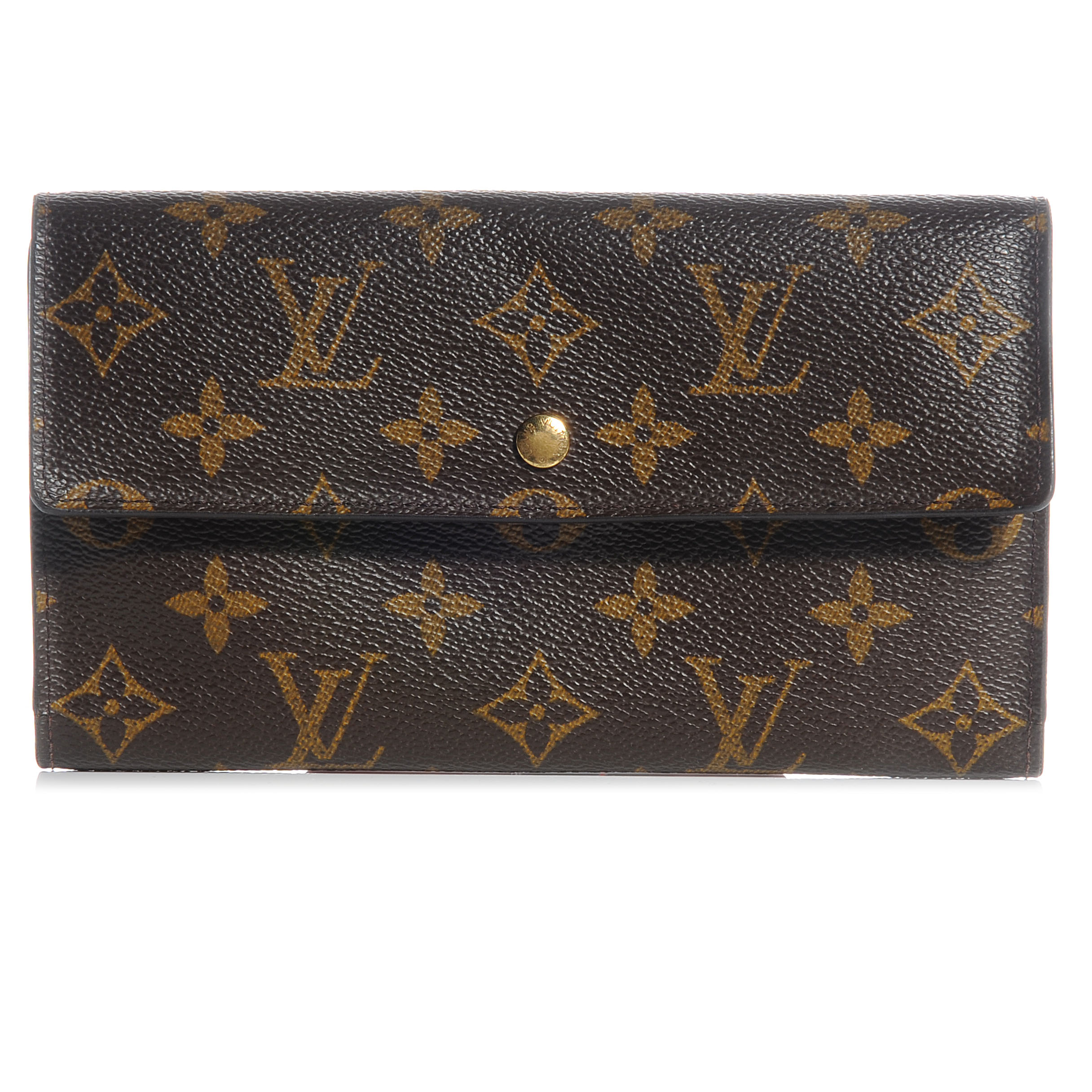 LOUIS VUITTON Monogram Porte Tresor International Wallet 55183