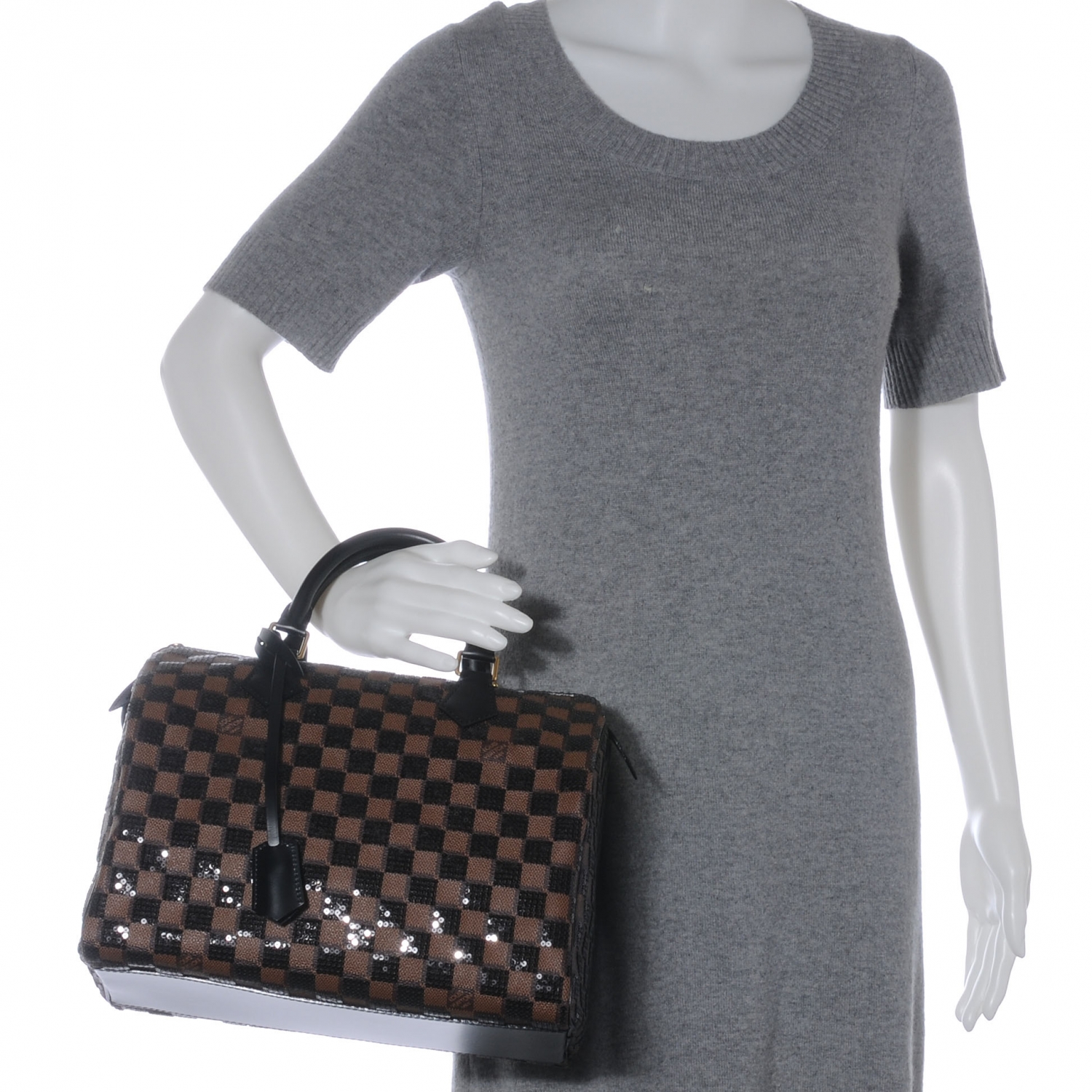 damier paillettes speedy 30