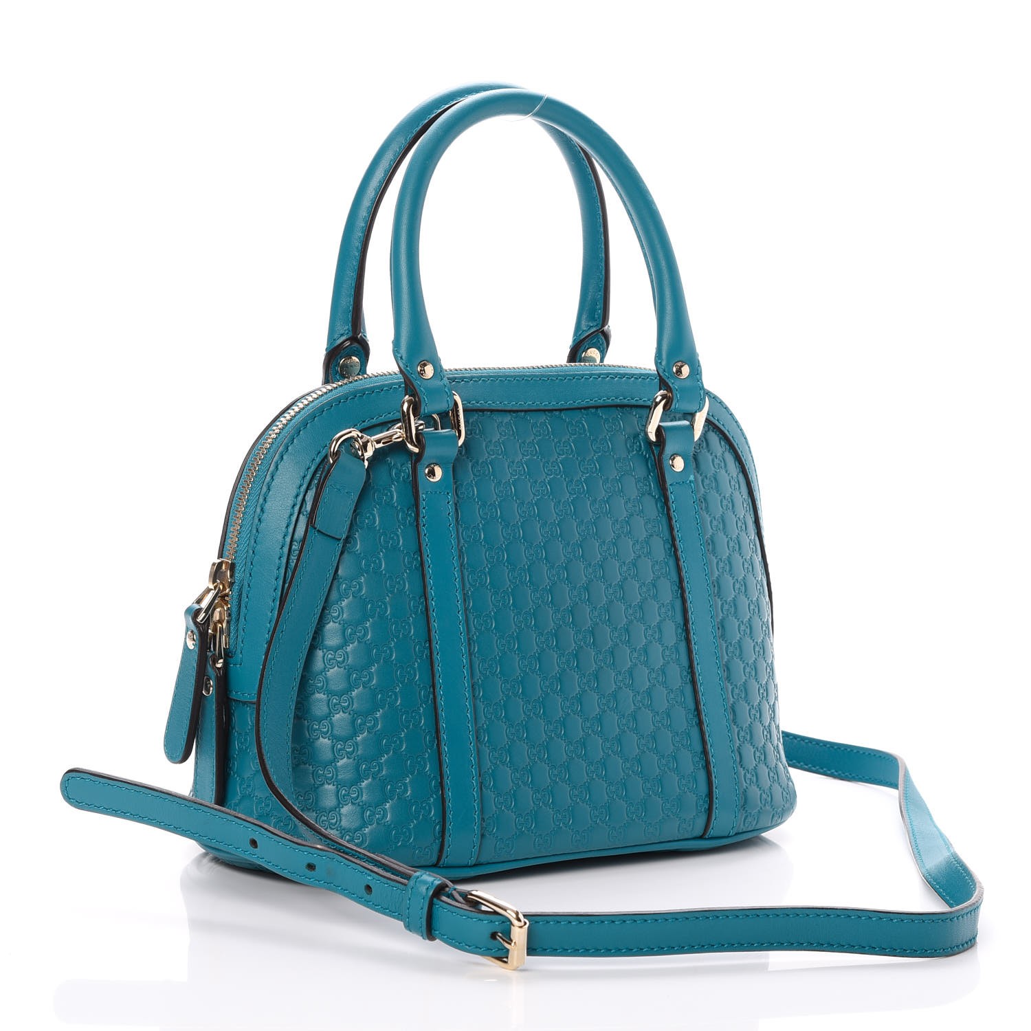 GUCCI Microguccissima Mini Dome Bag Cobalt 264841