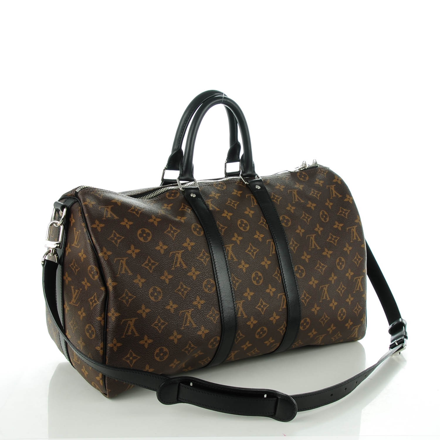 louis vuitton keepall 45 black monogram