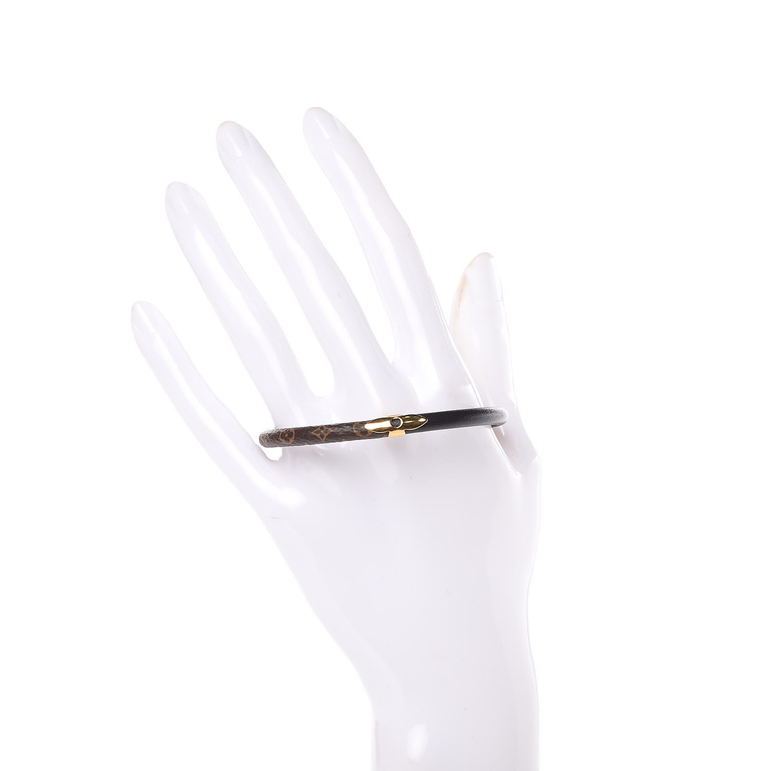 Louis Vuitton Daily Confidential Bracelet Monogram/Calfskin Brown