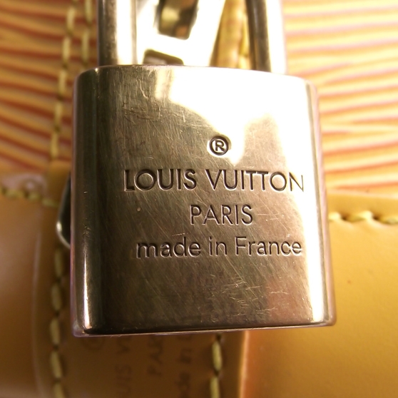 louis vuitton alma yellow