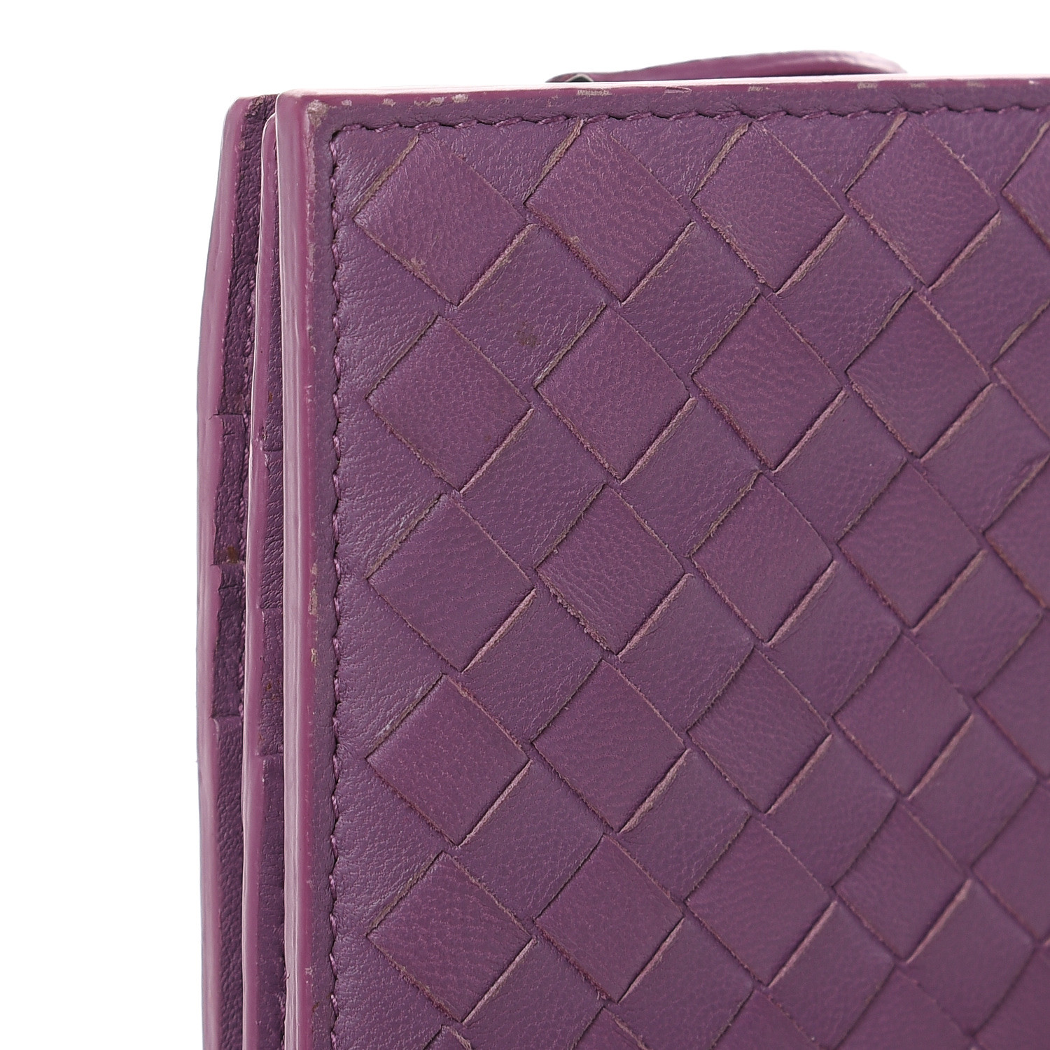 bottega veneta purple wallet