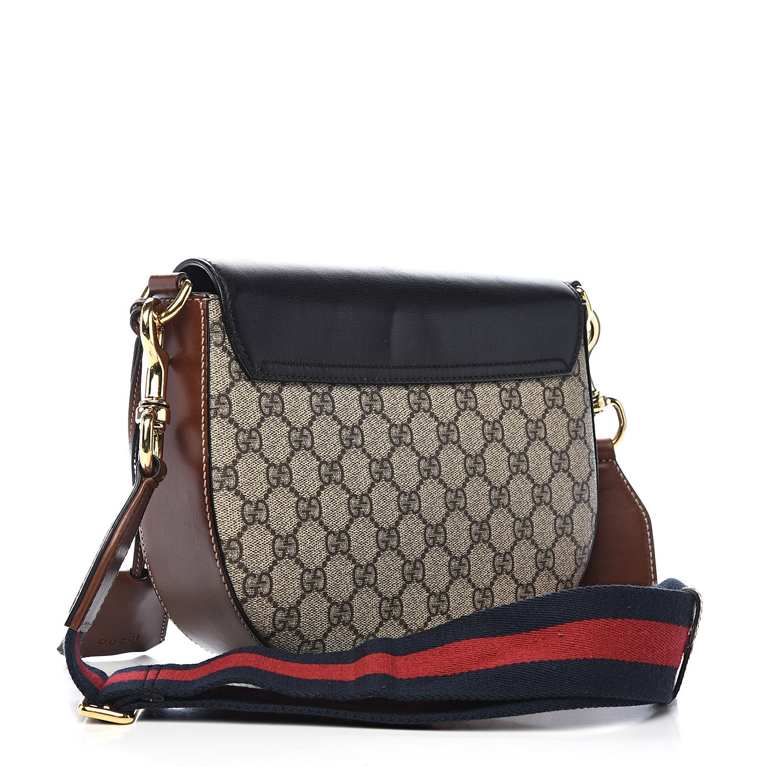 gucci padlock supreme shoulder bag