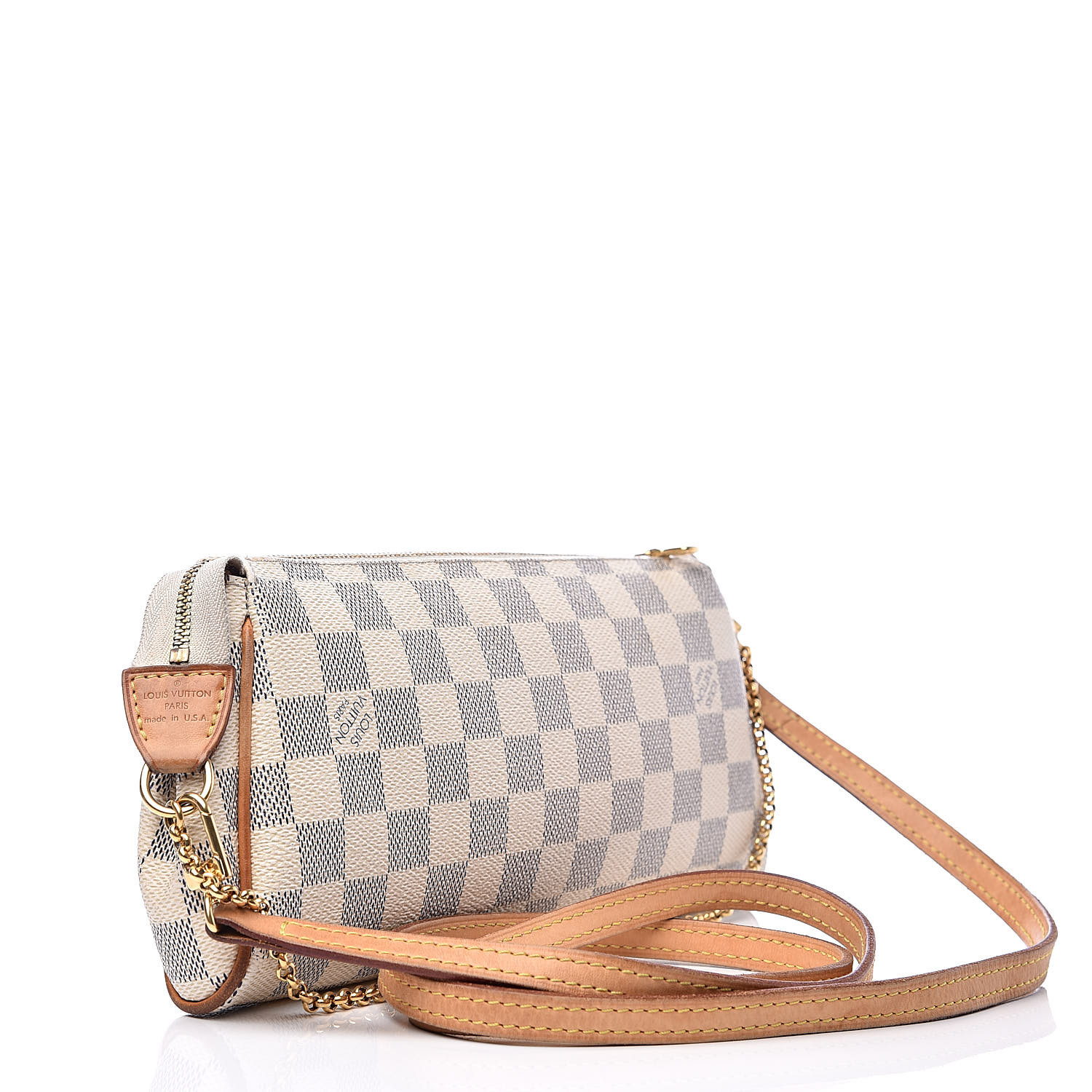 louis vuitton eva azur damier