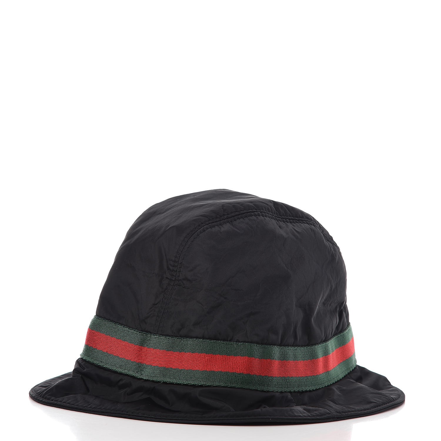 GUCCI Nylon  Bucket Hat Black L 297084