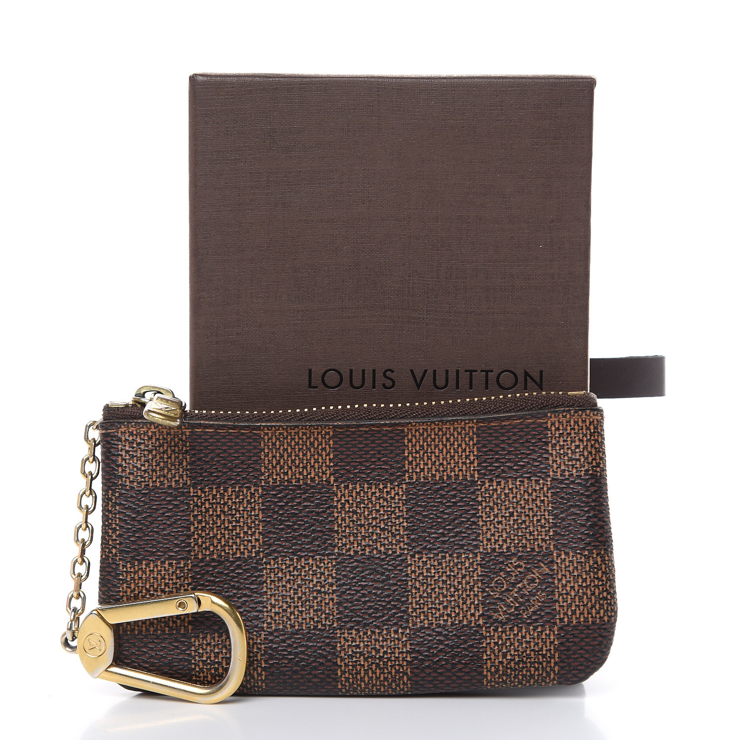 louis vuitton damier ebene canvas key pouch