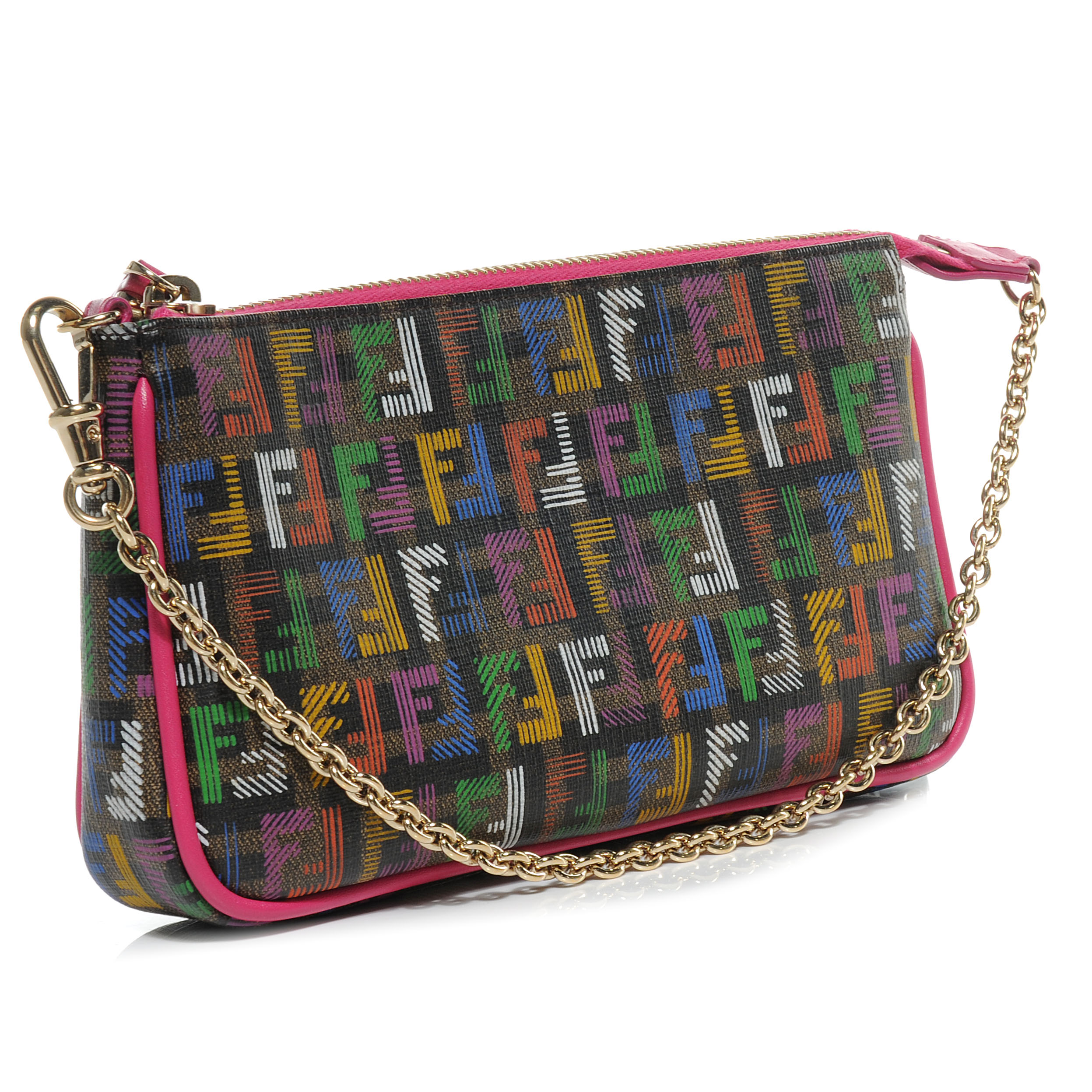 Fendi Zucchino Pochette Bag | semashow.com