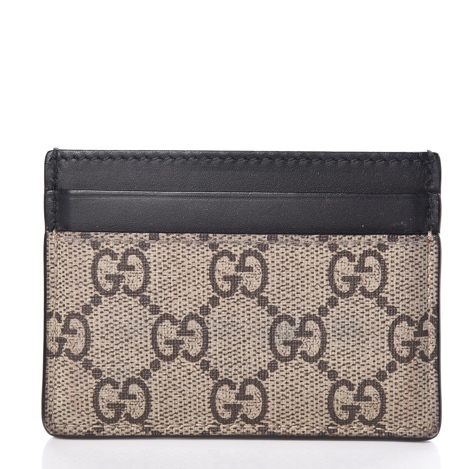 gucci kingsnake card holder black