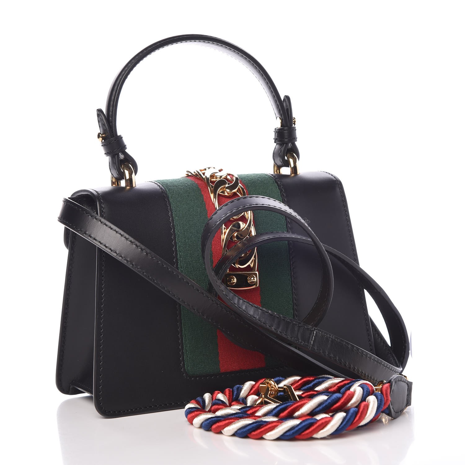 gucci sylvie black bag