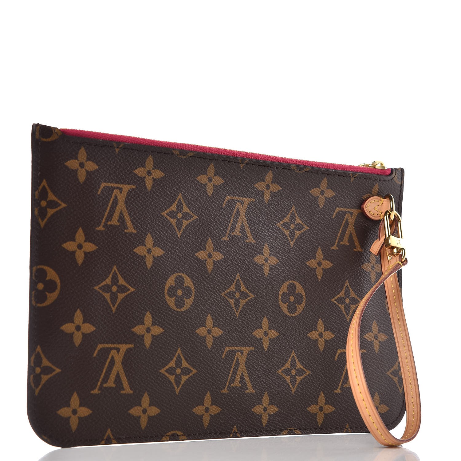 Louis Vuitton By Pool Pouch Pochette Light Pink from Neverfull MM Wristlet  Strap