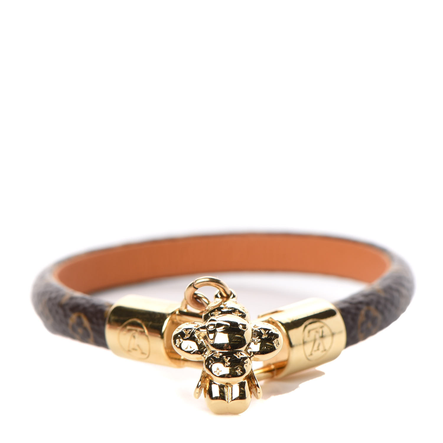 LOUIS VUITTON Monogram Vivienne Bracelet 17 689773 | FASHIONPHILE