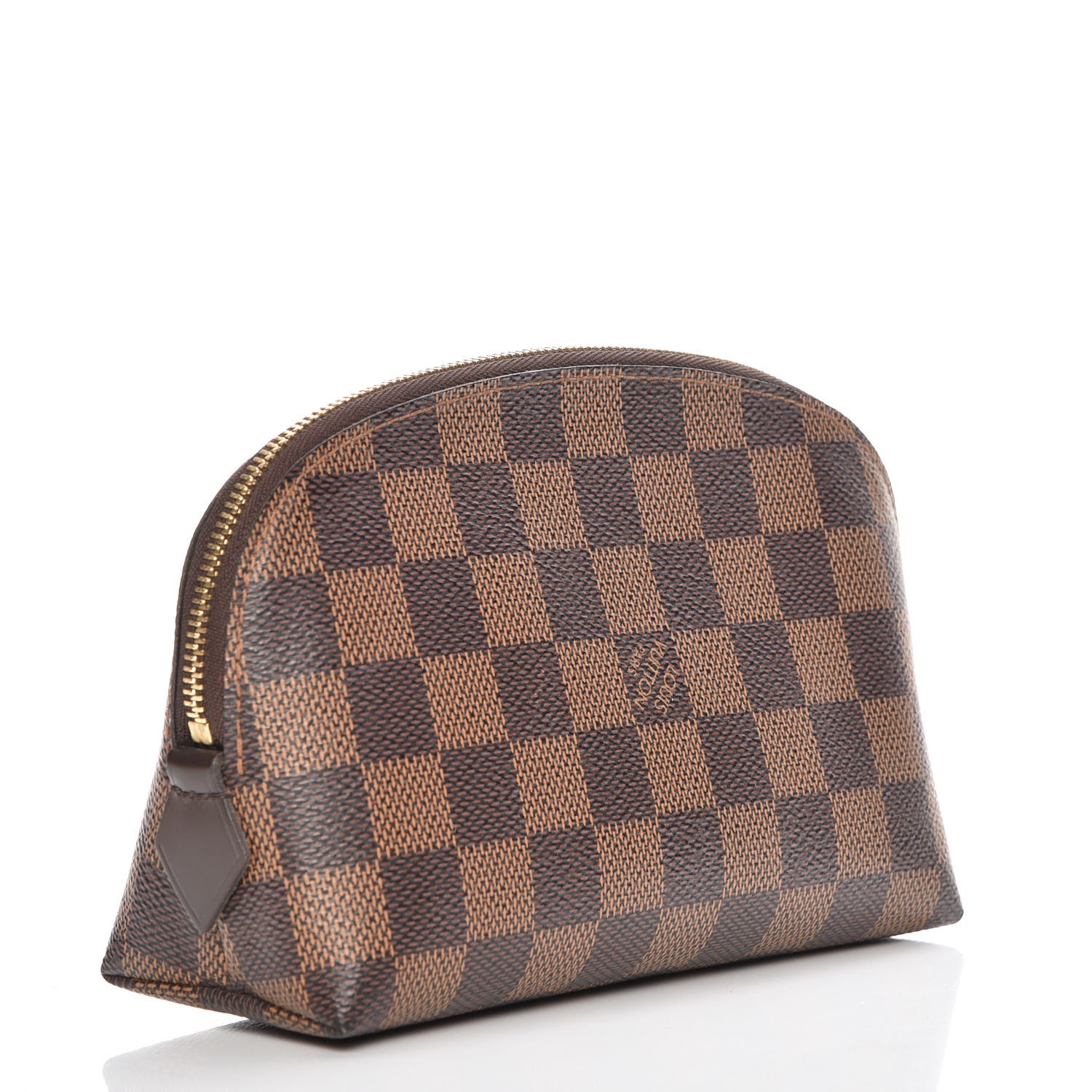 Lv Cosmetic Pouch Gm Damier Ebene