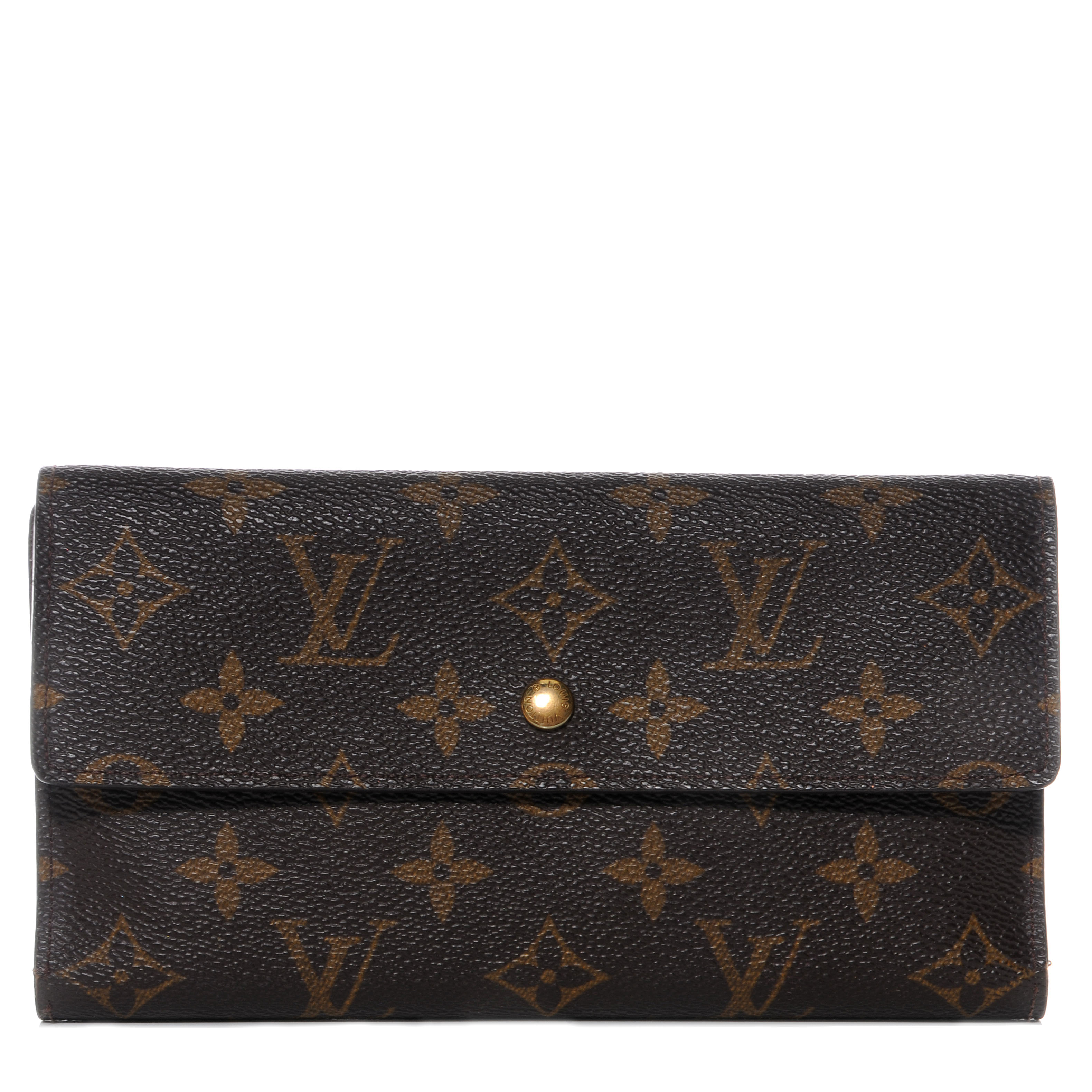 lv monogram tresor wallet