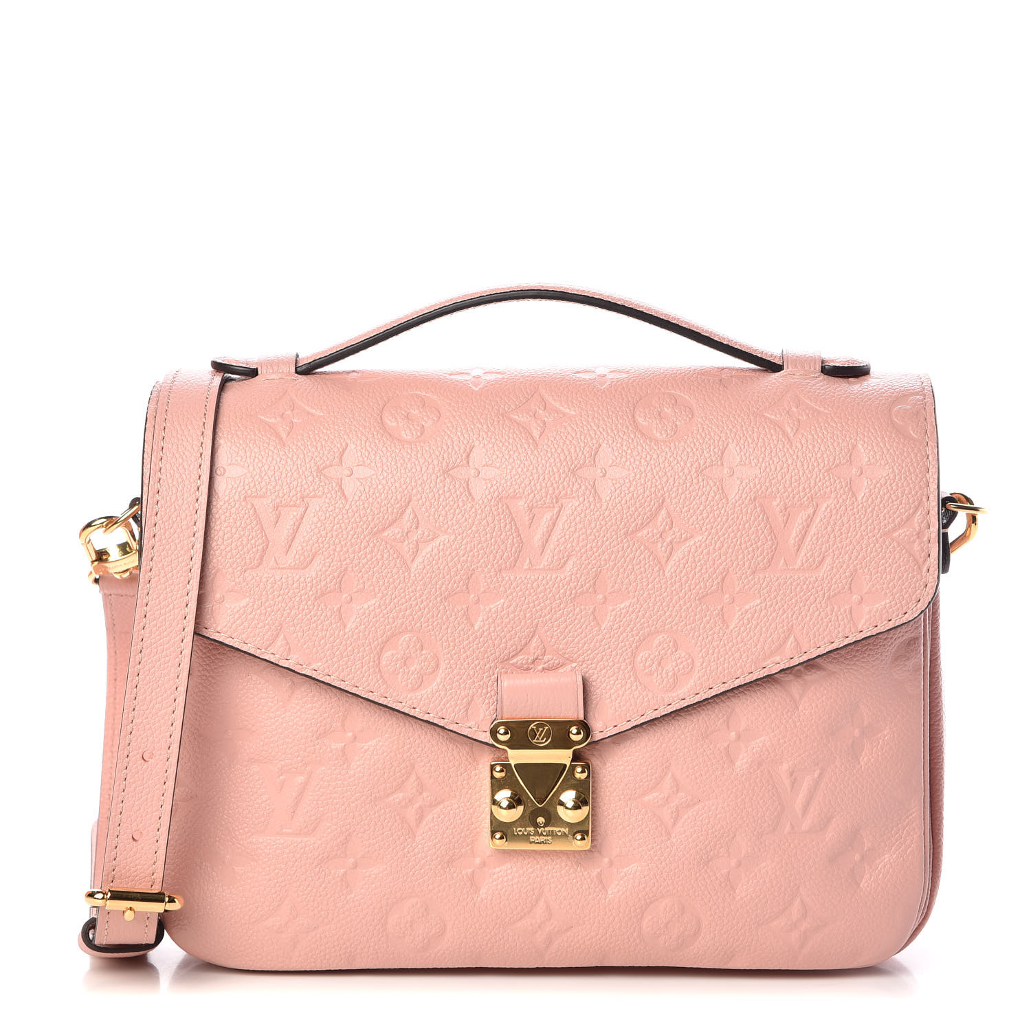 pochette metis rose poudre