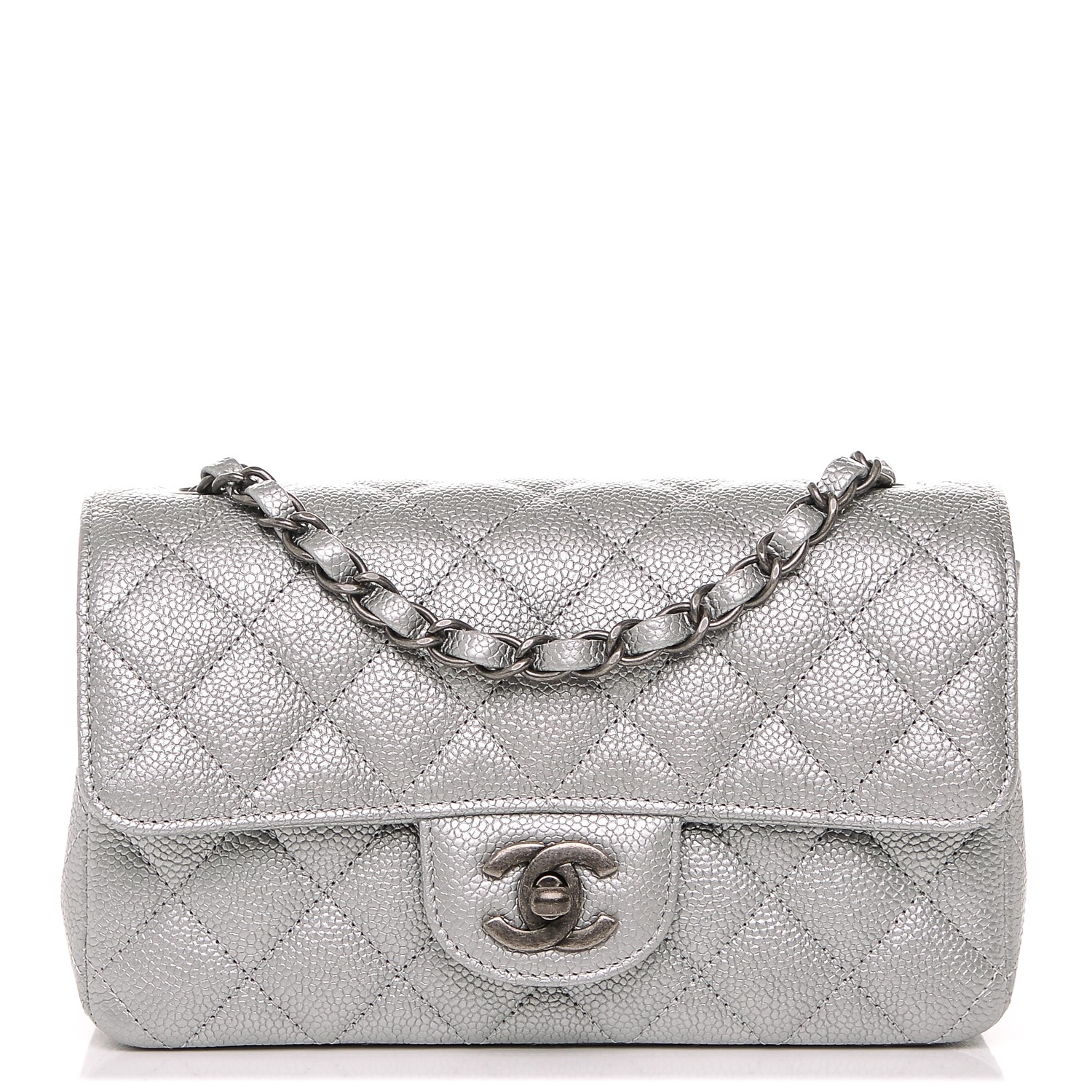 chanel mini bag caviar