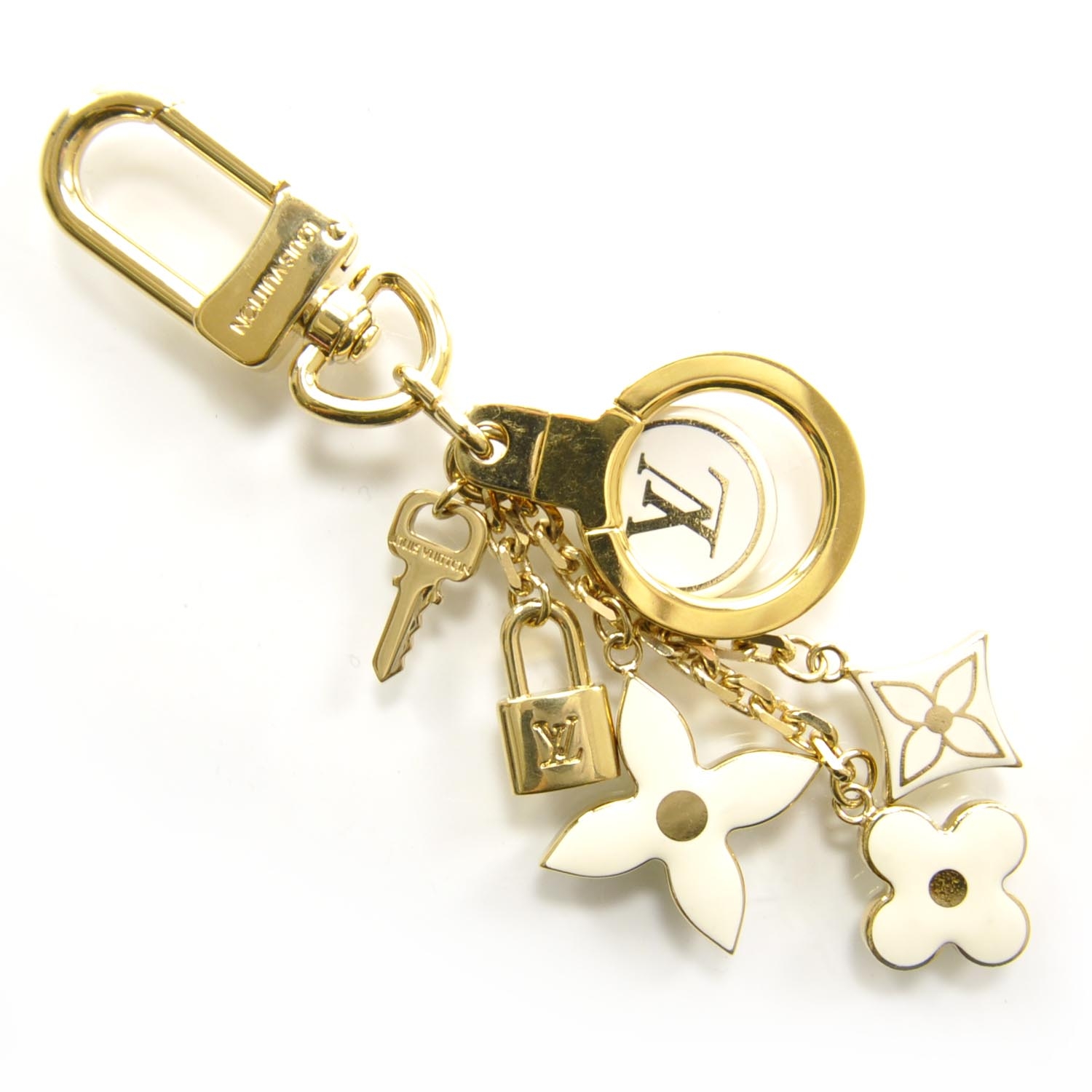 LOUIS VUITTON Pastilles Cles Key Chain Bag Charm 23423