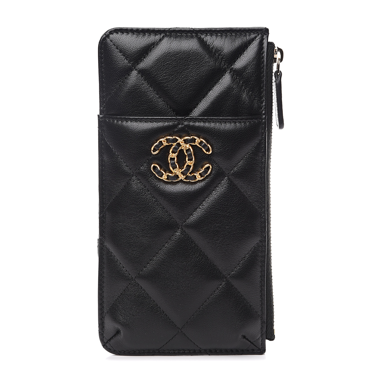 chanel 19 phone pouch