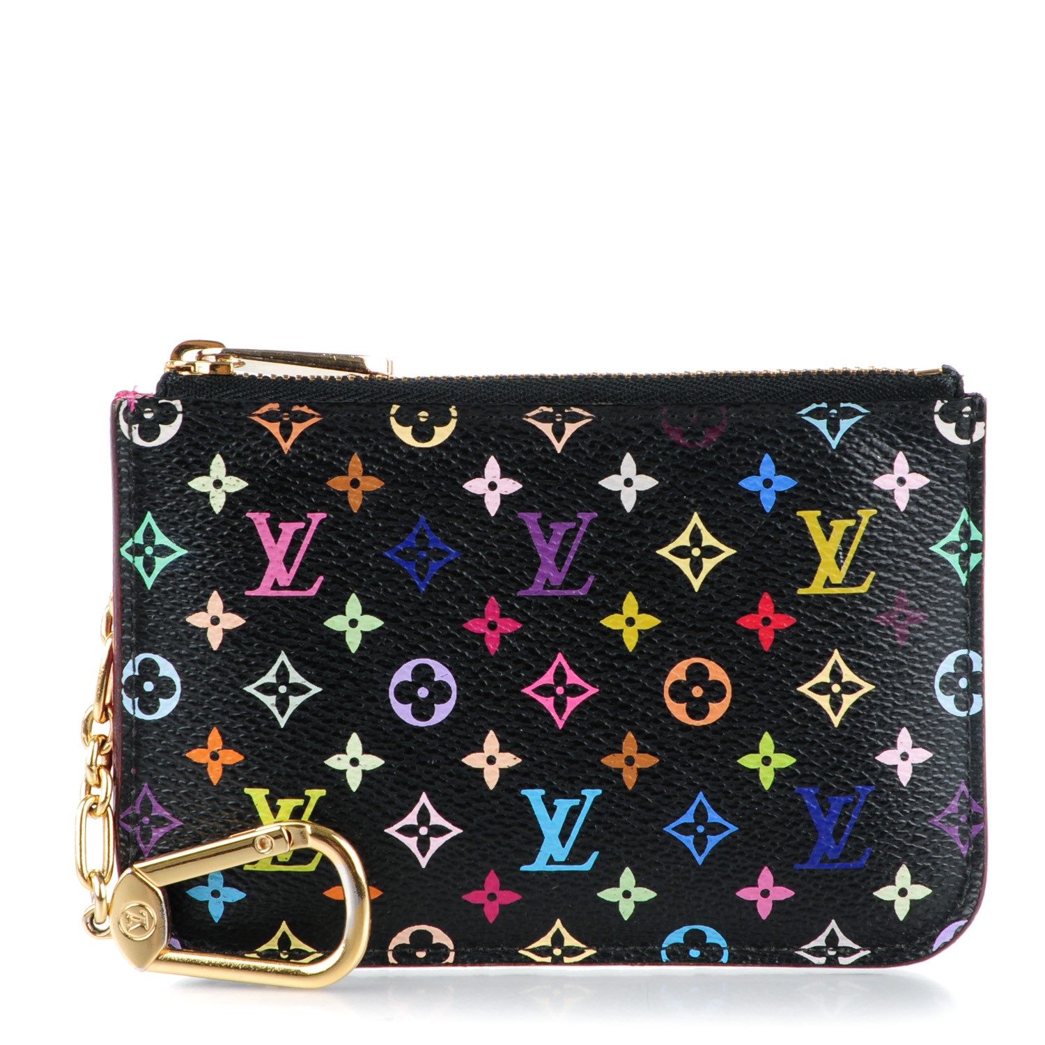 louis vuitton key pouch monogram multicolor