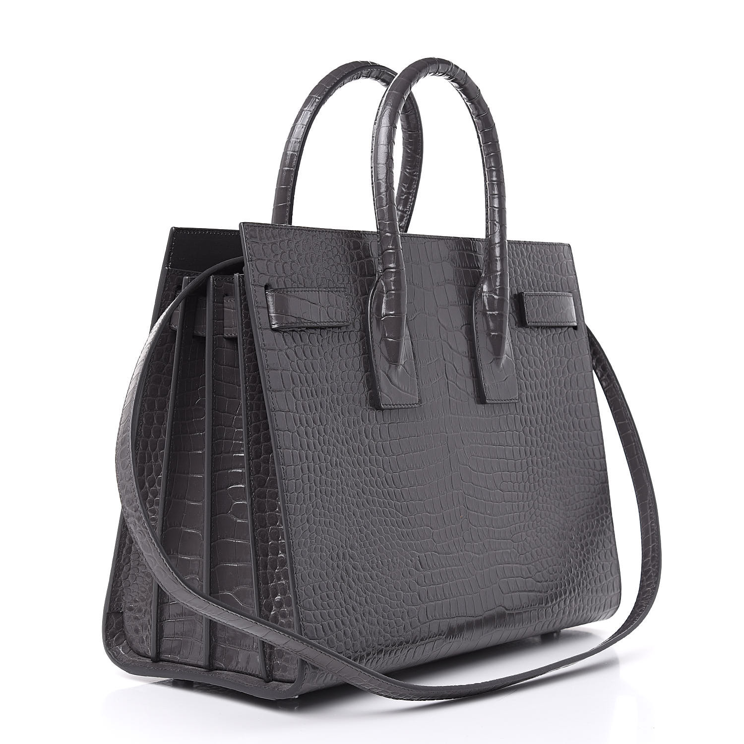 saint laurent sac de jour crocodile