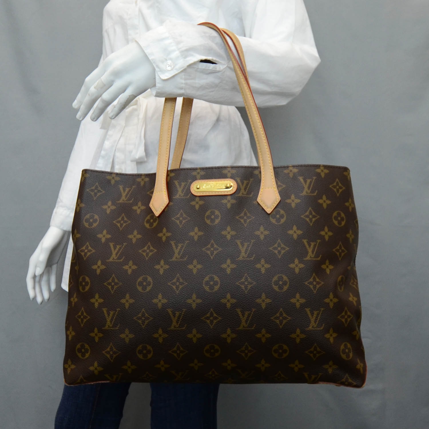 LOUIS VUITTON Monogram Wilshire MM 29045