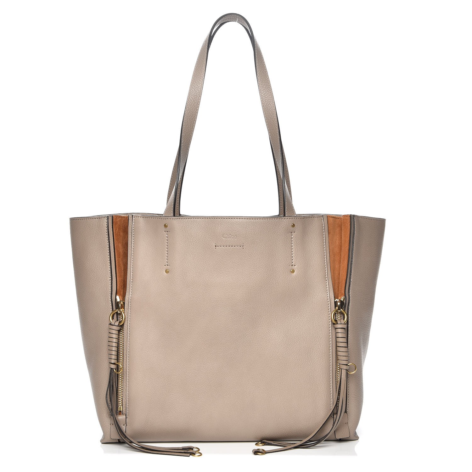 medium milo calfskin leather tote