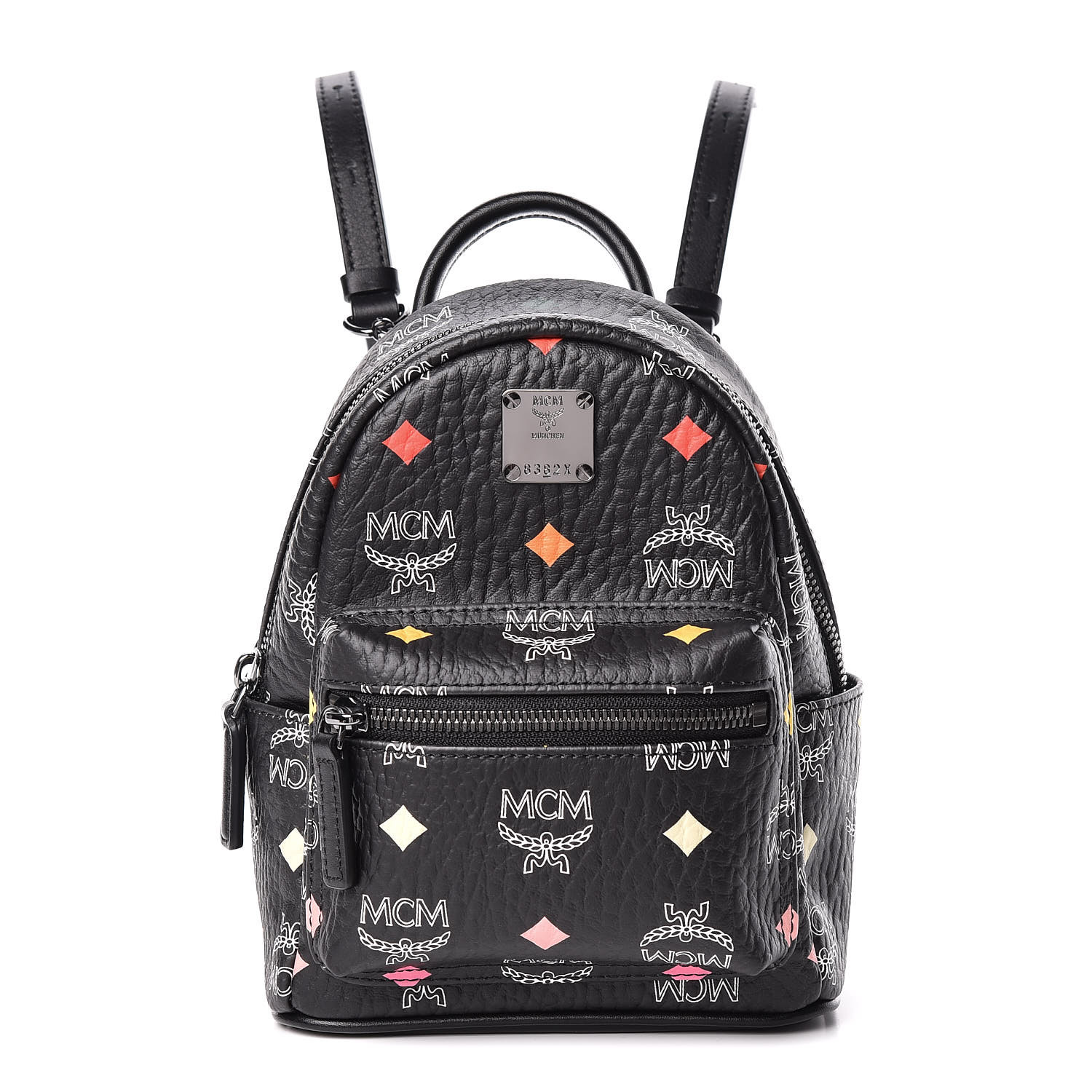 mcm x mini backpack black