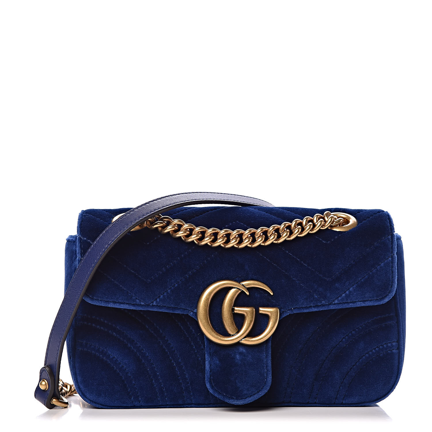 gucci marmont cobalt blue