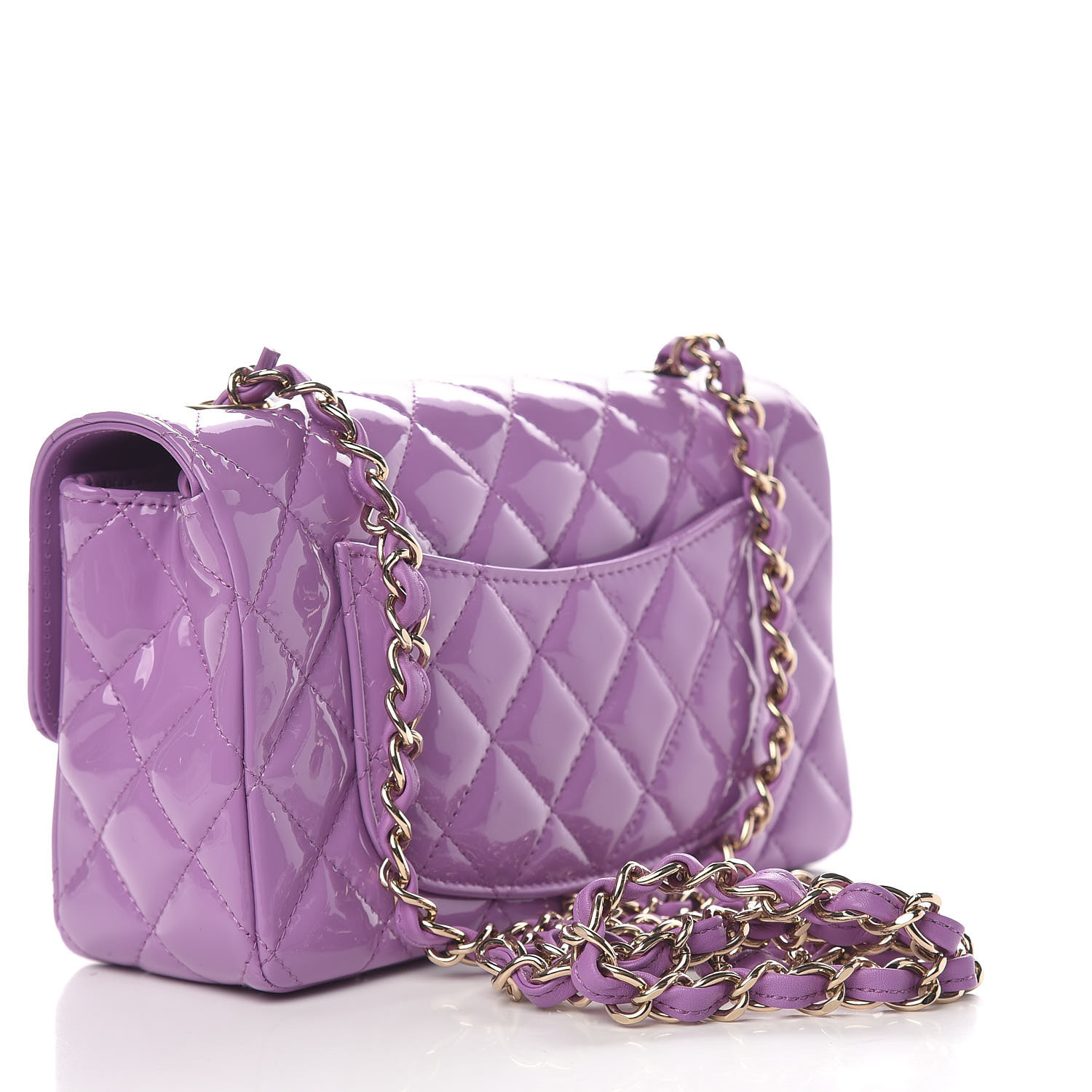 chanel purple mini