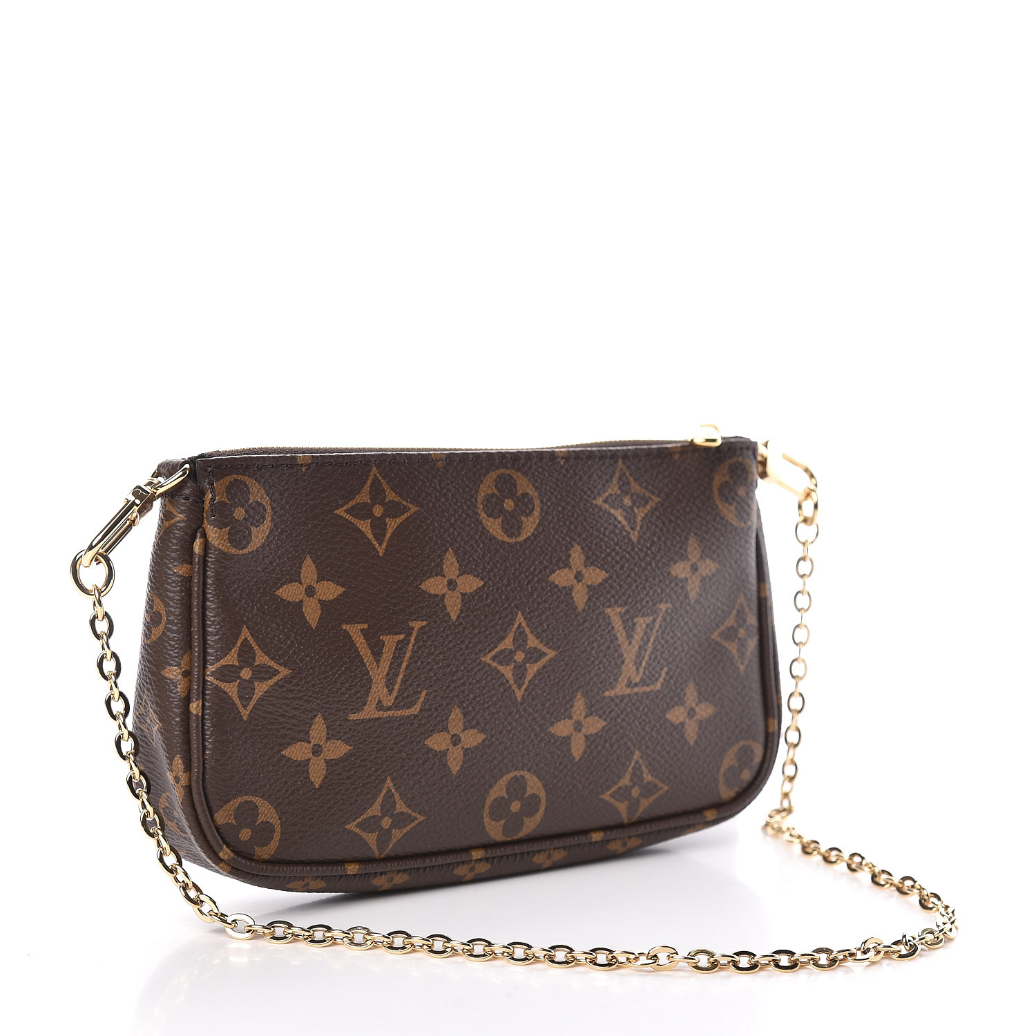 LOUIS VUITTON Monogram Multi Pochette Accessories Kaki 428678