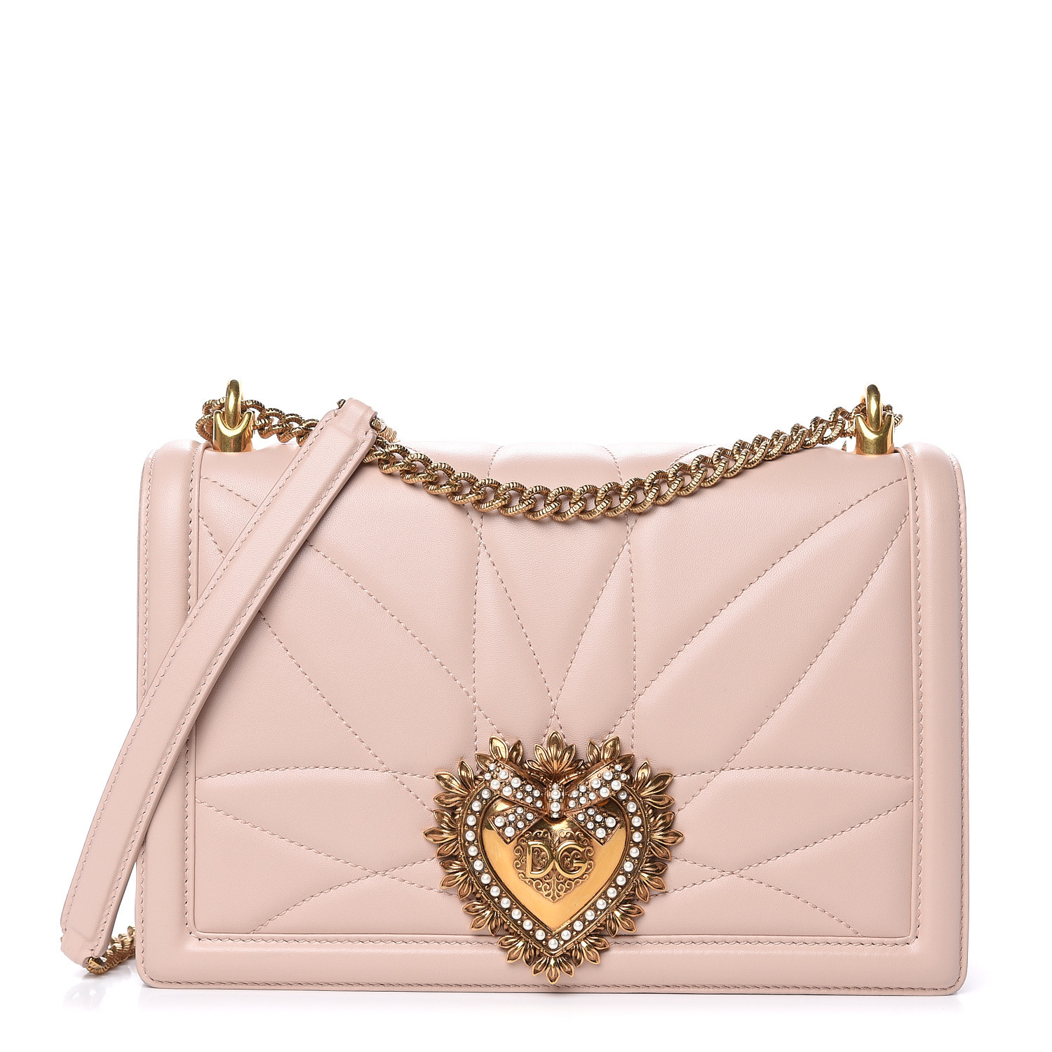 Dolce & Gabbana Vintage - Leather Lucia Satchel Bag - Pink - Leather Handbag  - Luxury High Quality - Avvenice