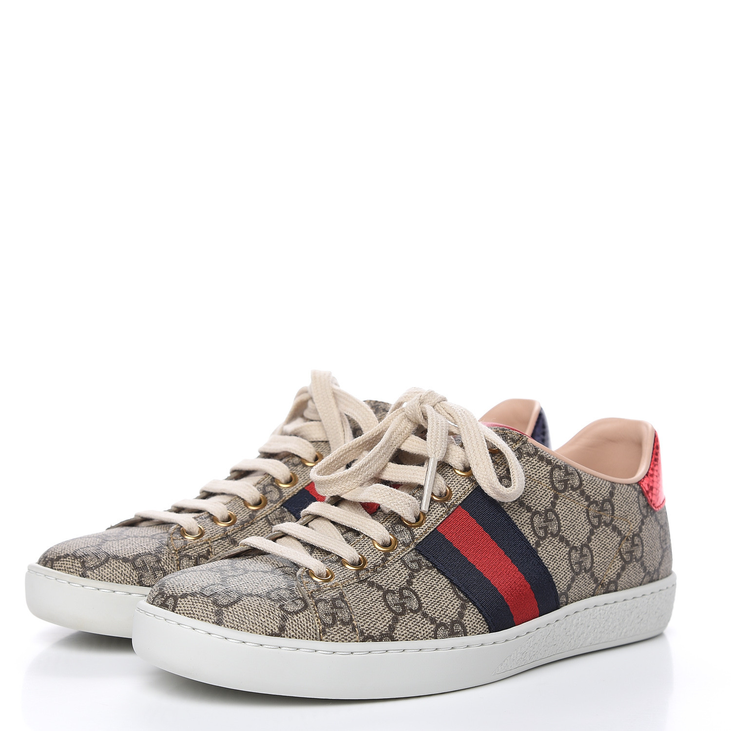 gucci common low gg supreme trainers