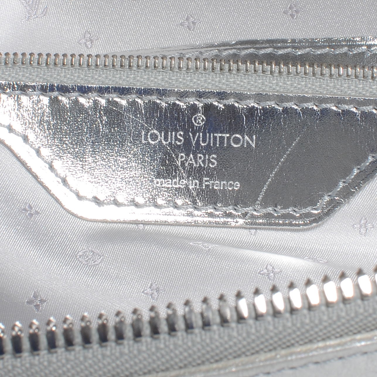LOUIS VUITTON Suhali Lockit MM Silver 42419