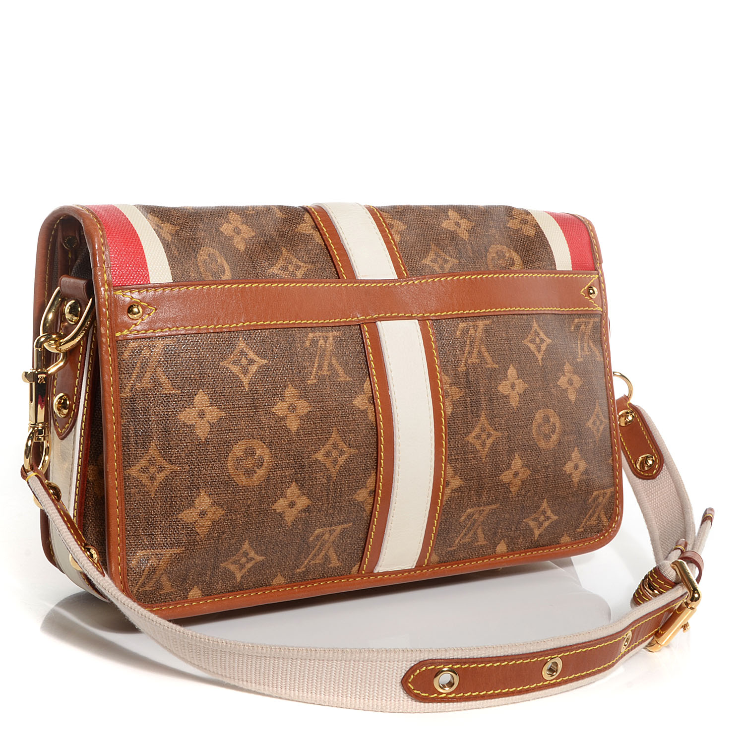 Louis Vuitton Limited Edition Tissue Rayures GM Tote Bag at