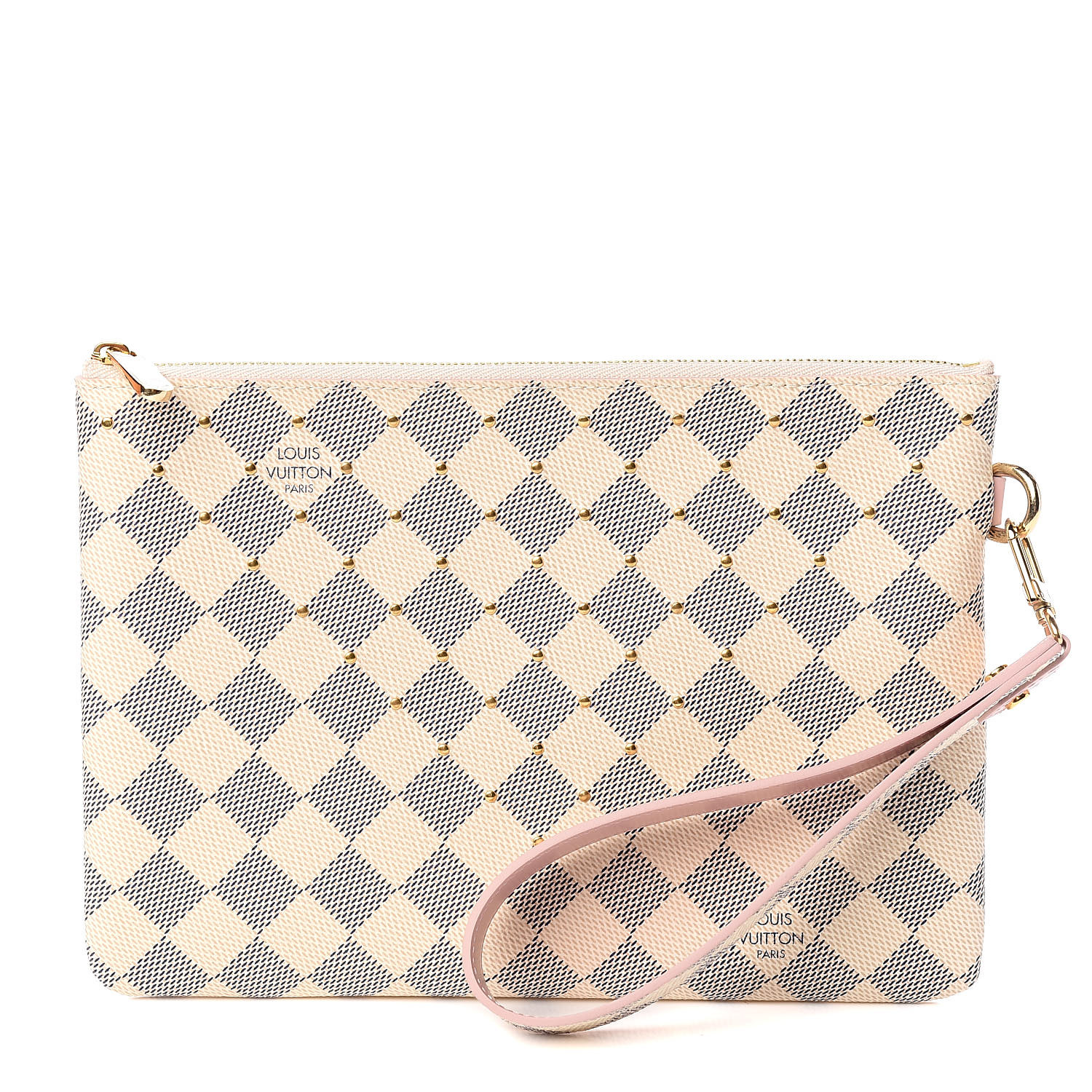 damier azur pouch