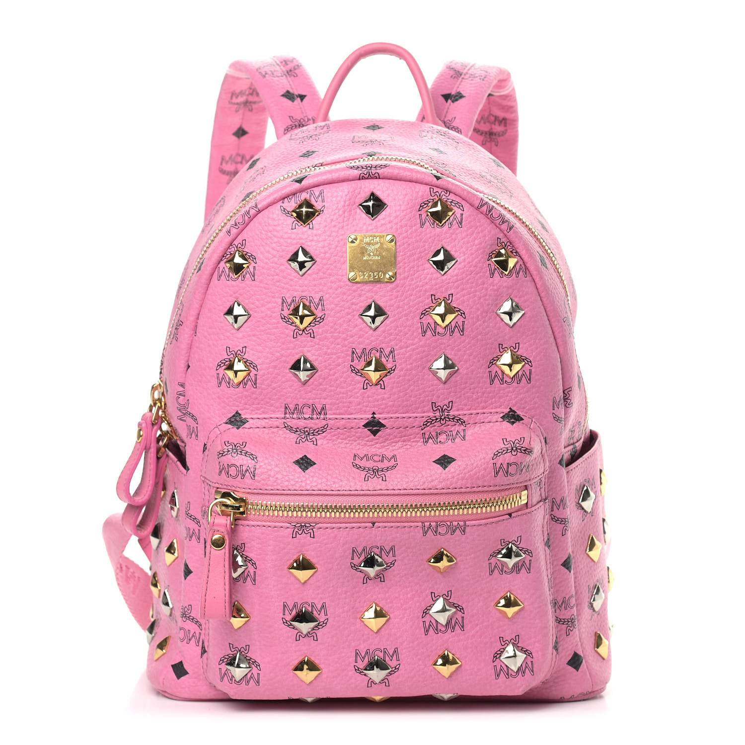 mcm backpack pink