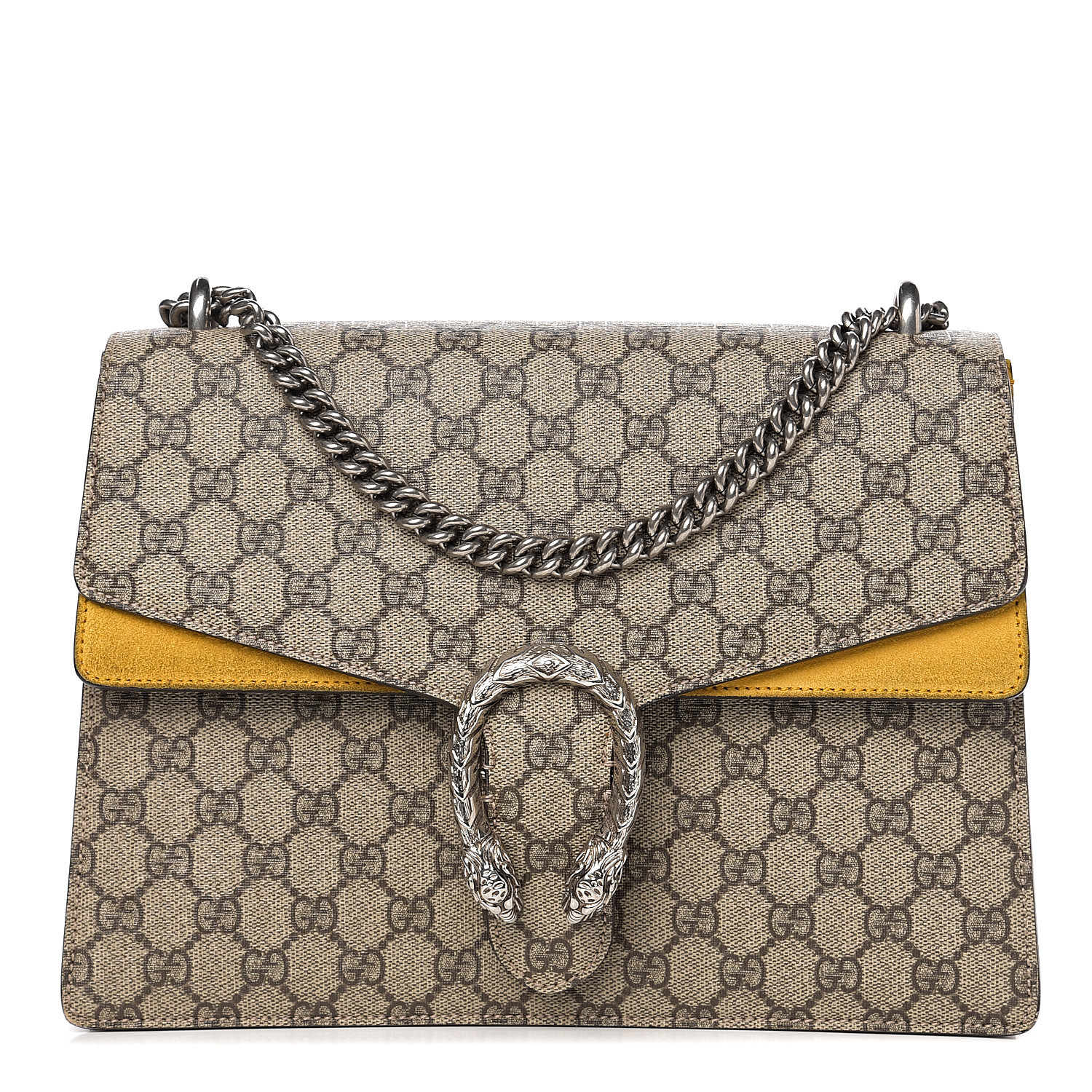 gucci yellow dionysus bag